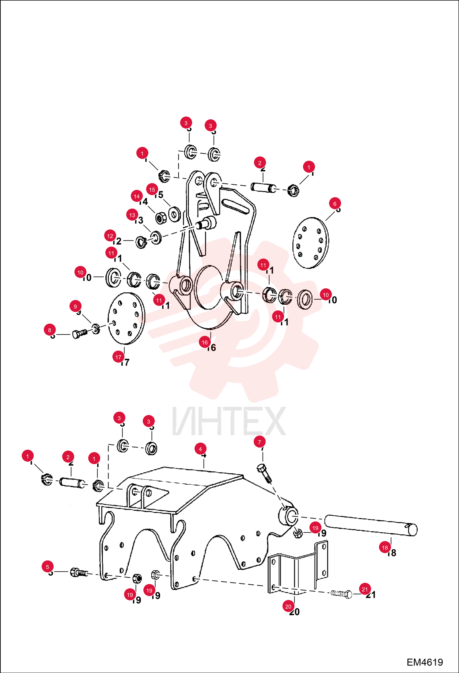 RING, RETAINER 6677262 (1)