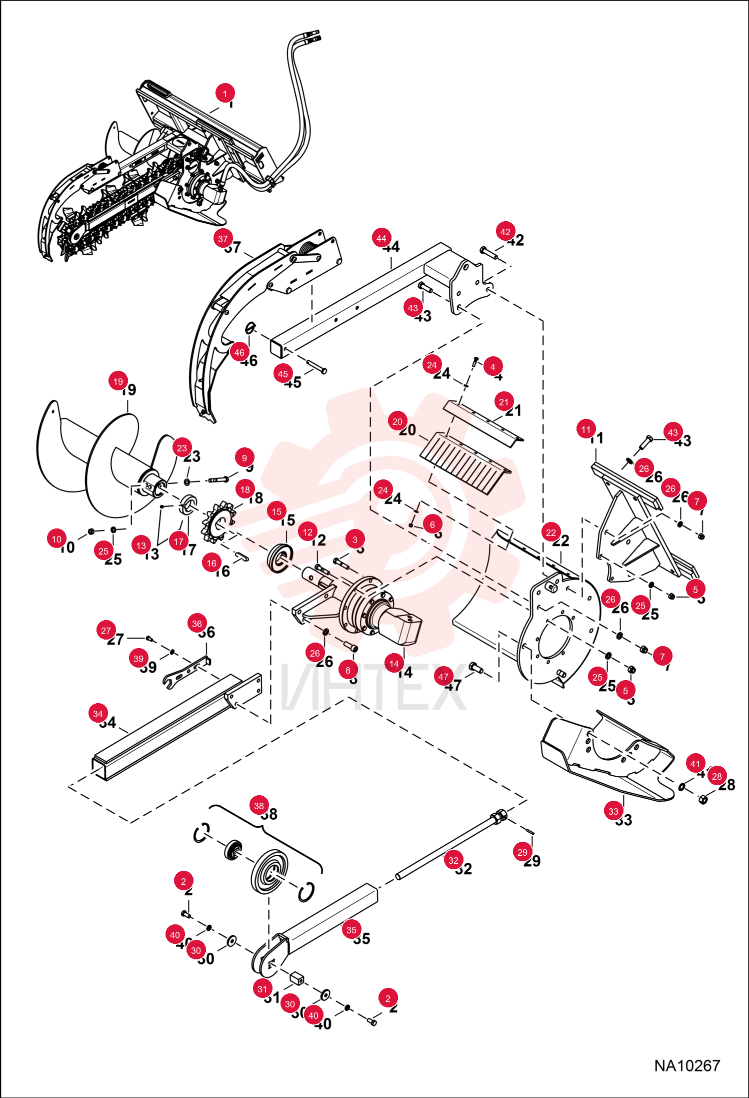 TRENCHER, BT1090 7246158 (1)