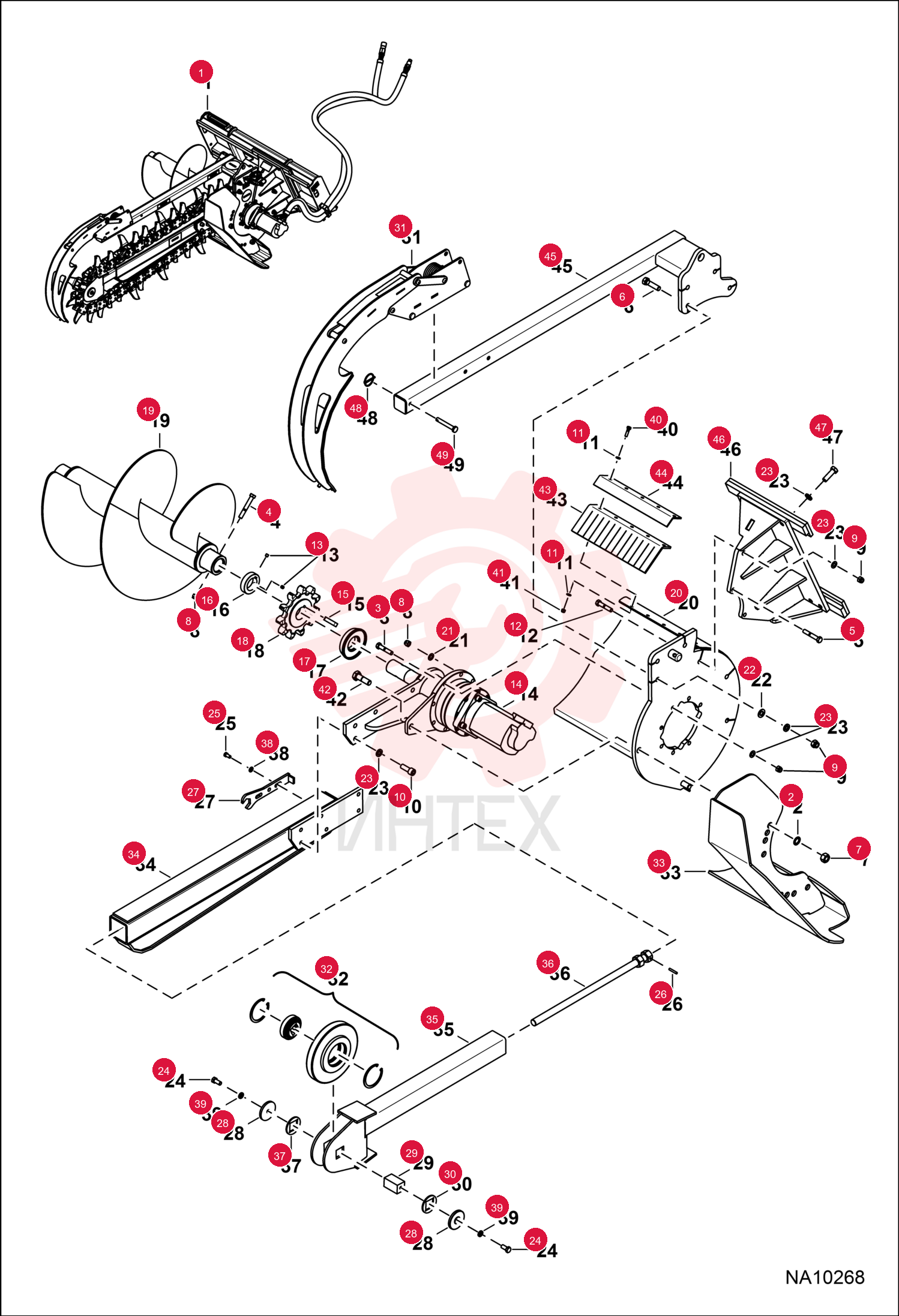 TRENCHER, BT2120 7249979 (1)