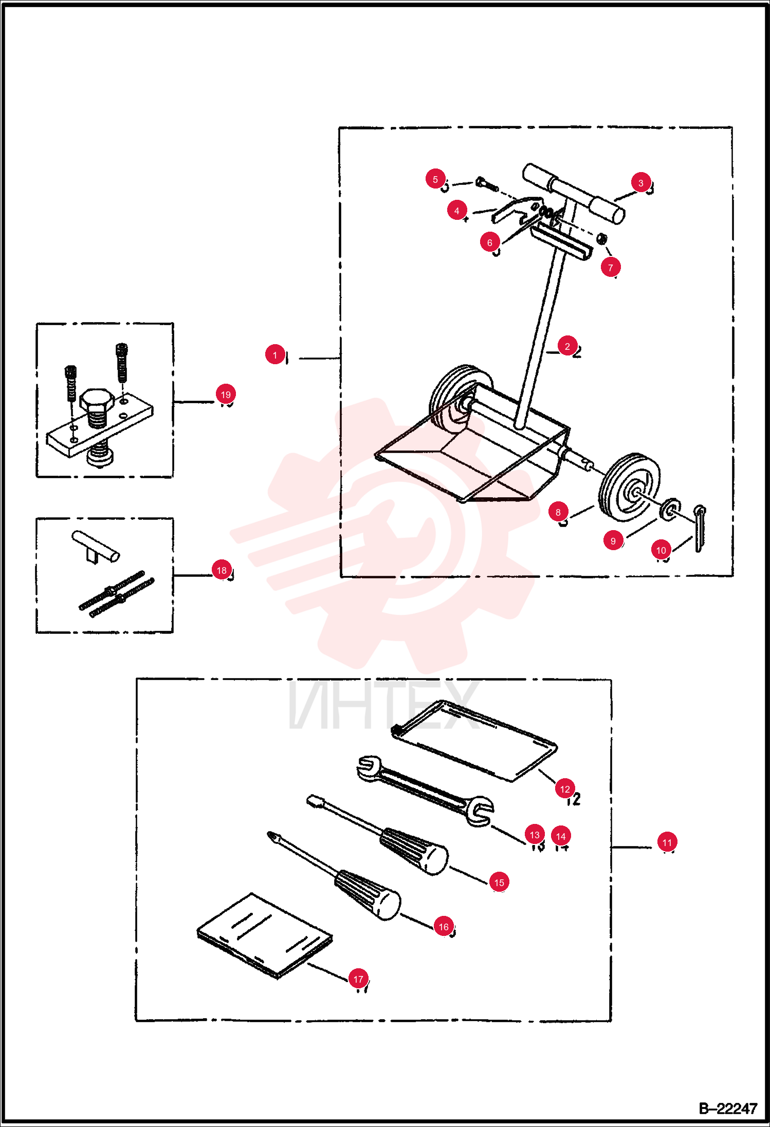 CART,CARRING ASSY. IR59188326