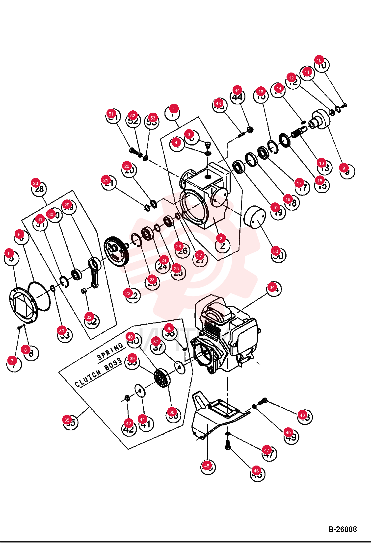 CRANKCASE CP IR54680145