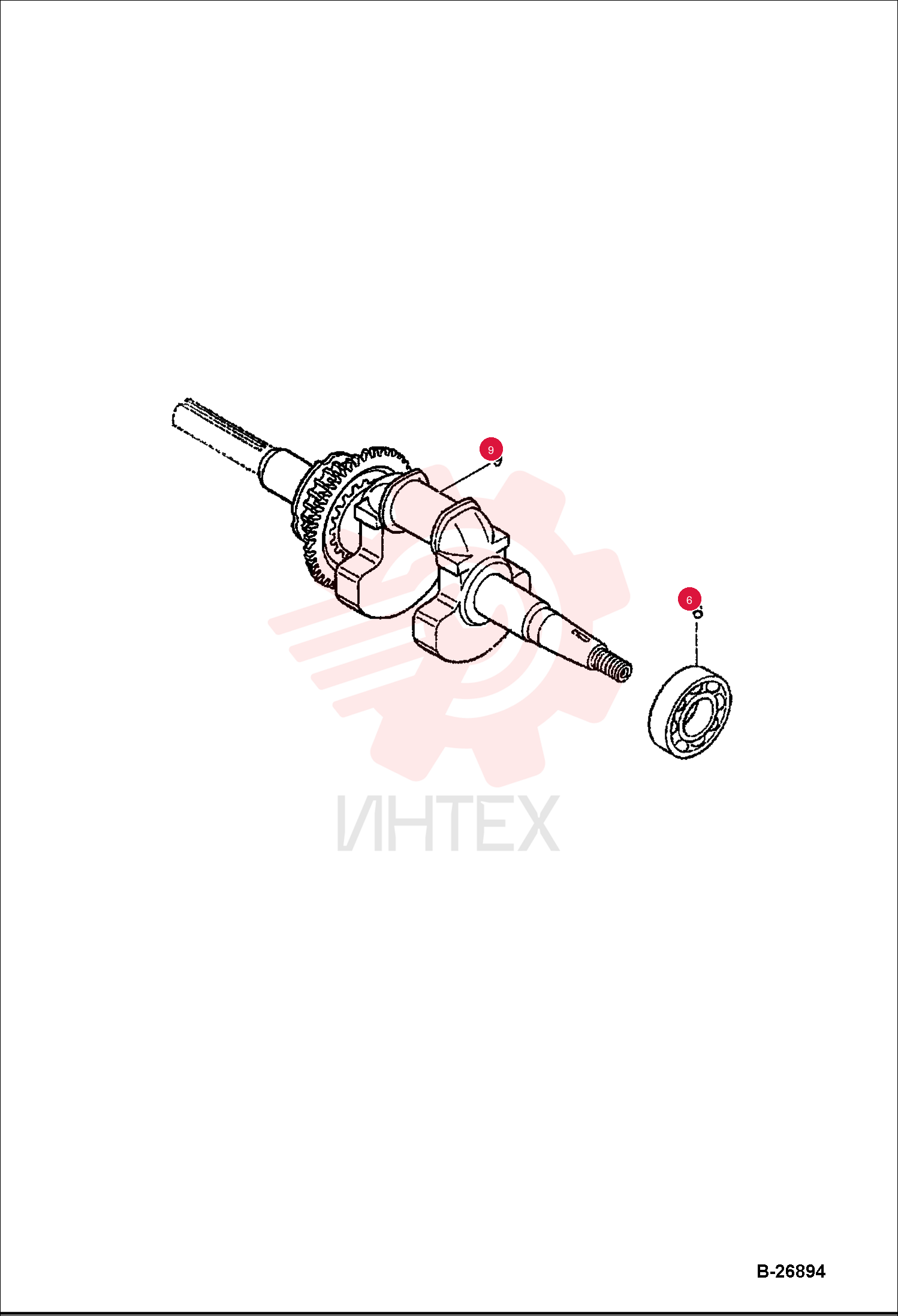 RADIAL BALL BEARING IR22328215