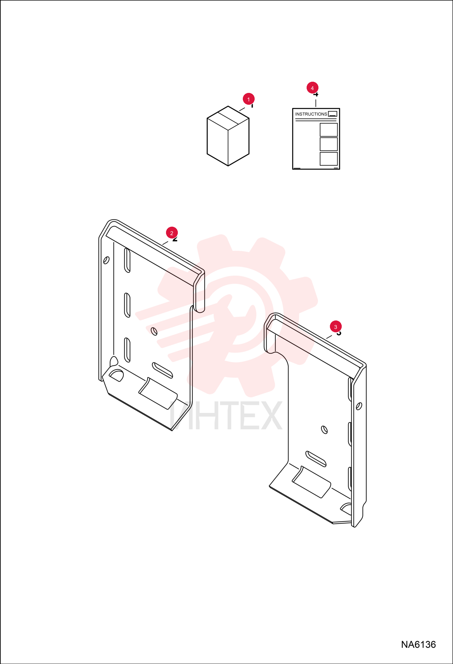 BRACKET, FRAME 7147425