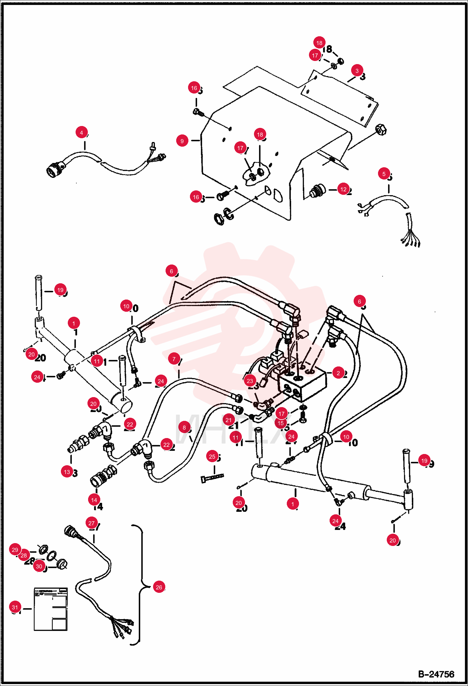 ASSY, CYL 6681946 (2)