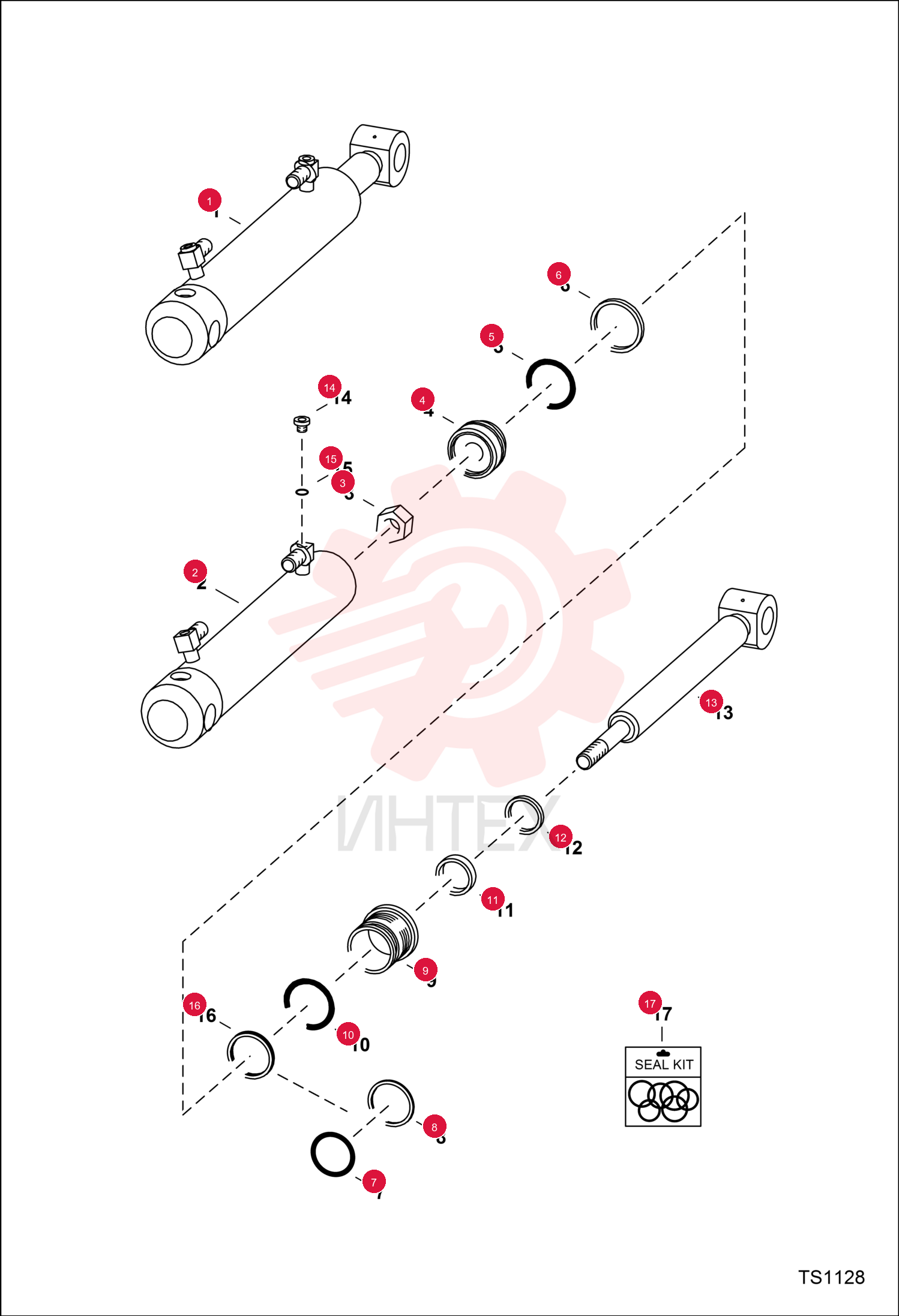 CYLINDER, TILT 6586700