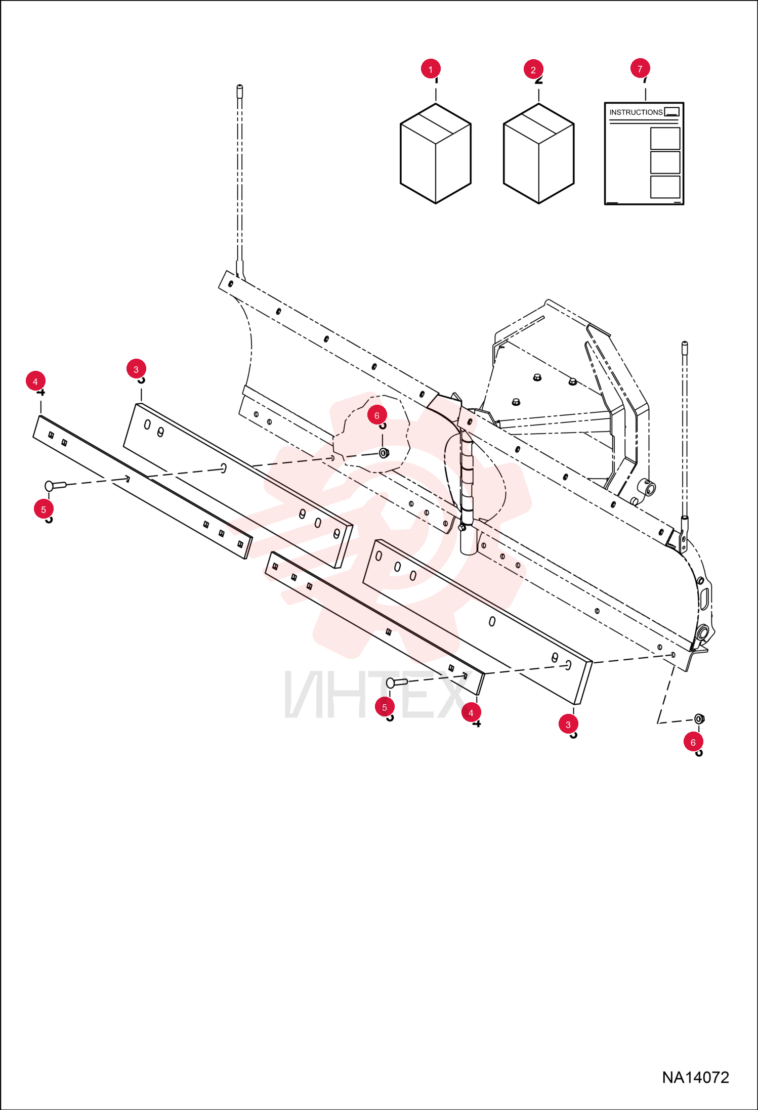 KIT RUBBER EDGE 7311172