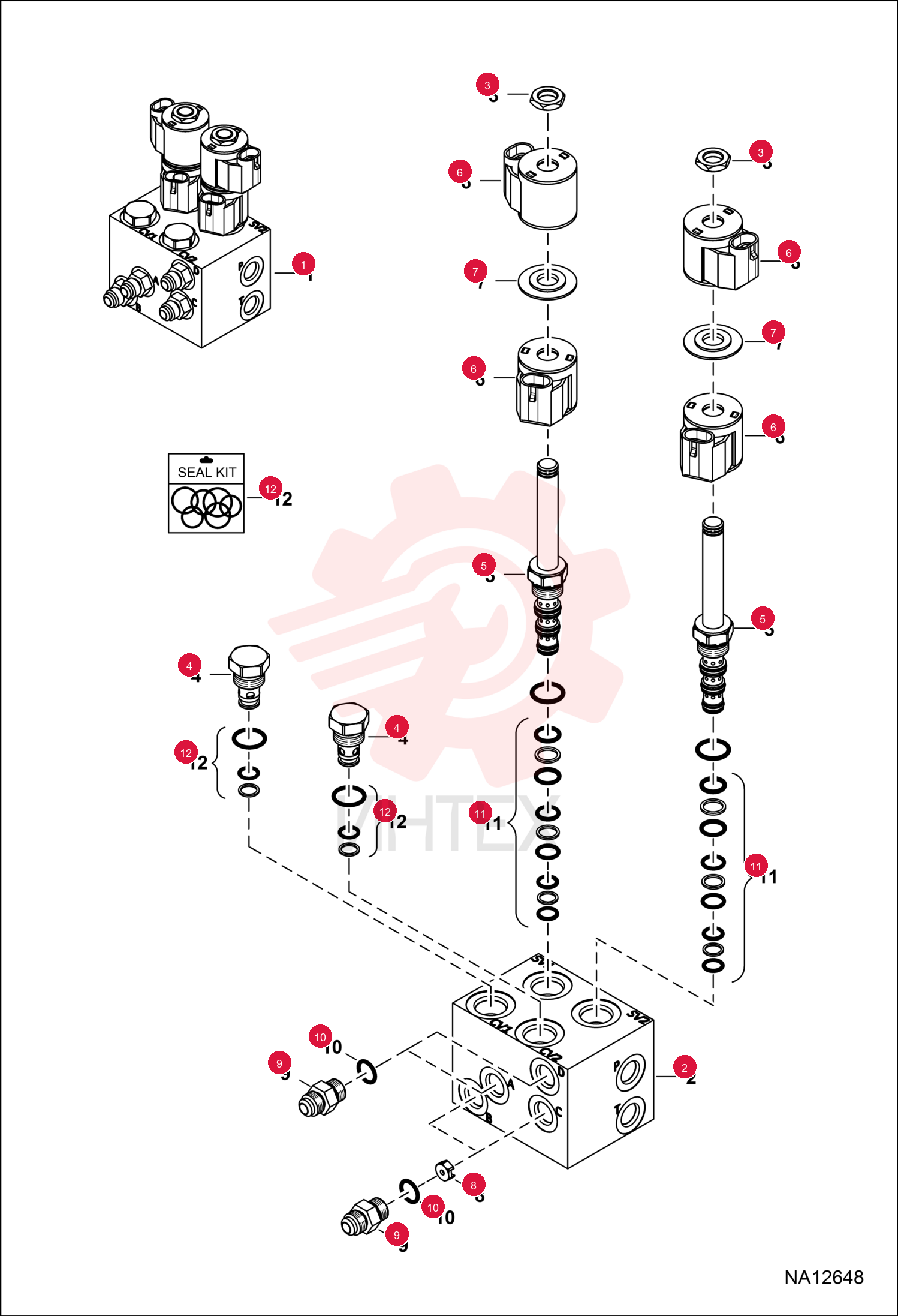 VALVE HYDRAULIC 7310656