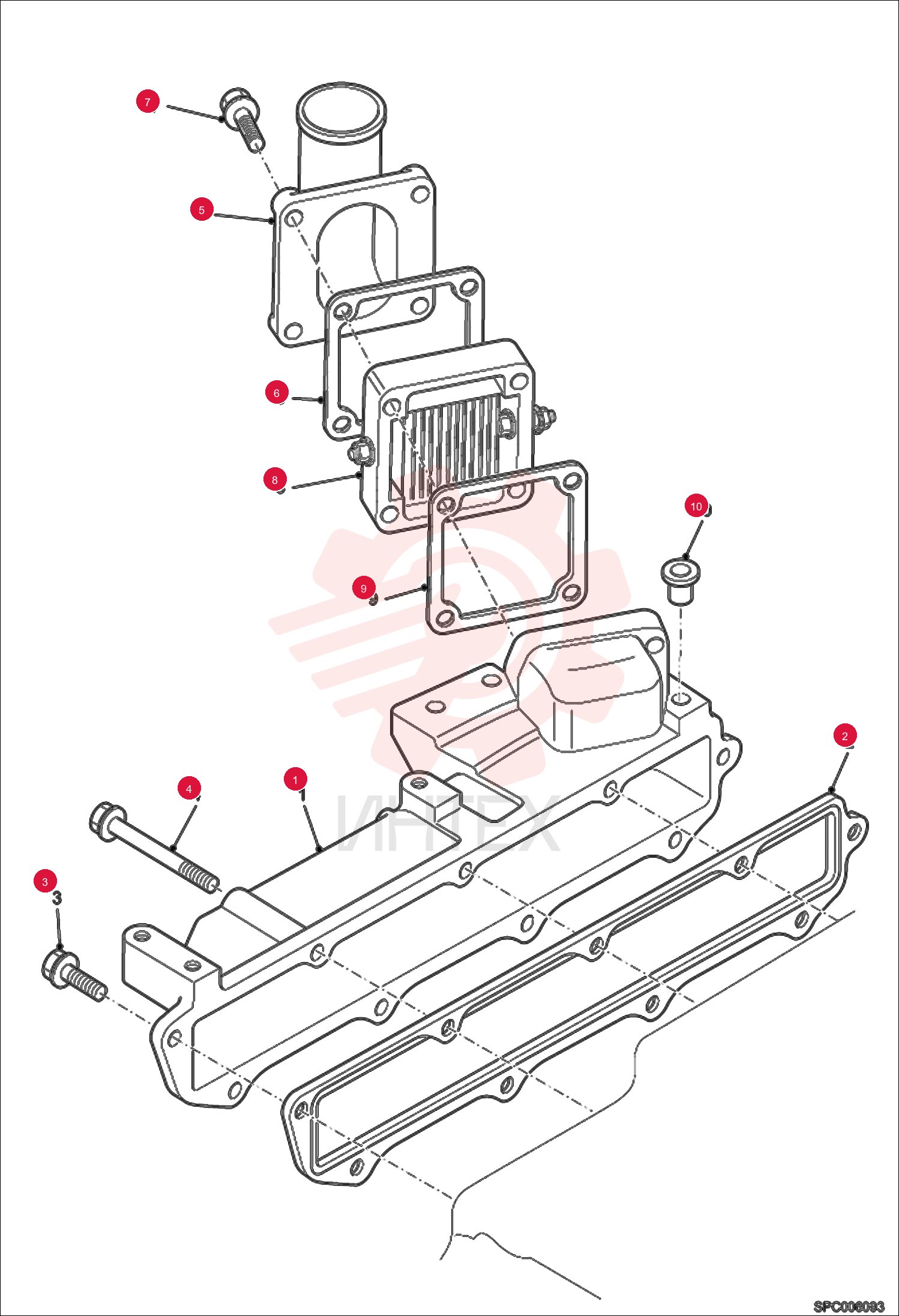 INTAKE MANIFOLD 6680883