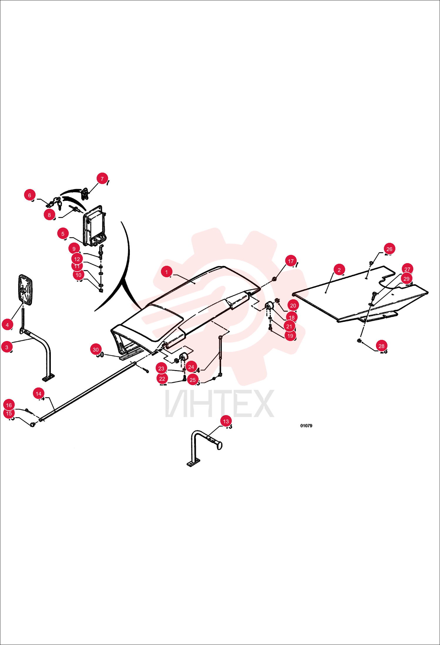 ENGINE COVER 92898-6