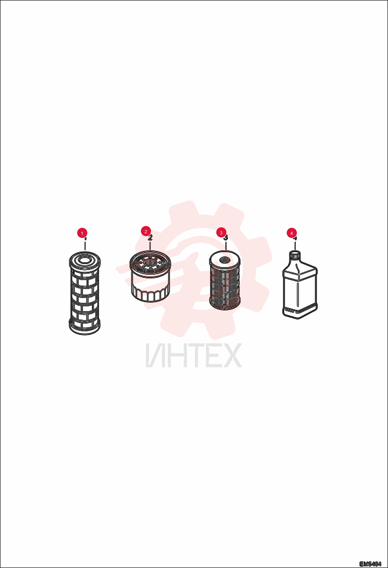 FILTER, OIL HYD 6913059 (3)