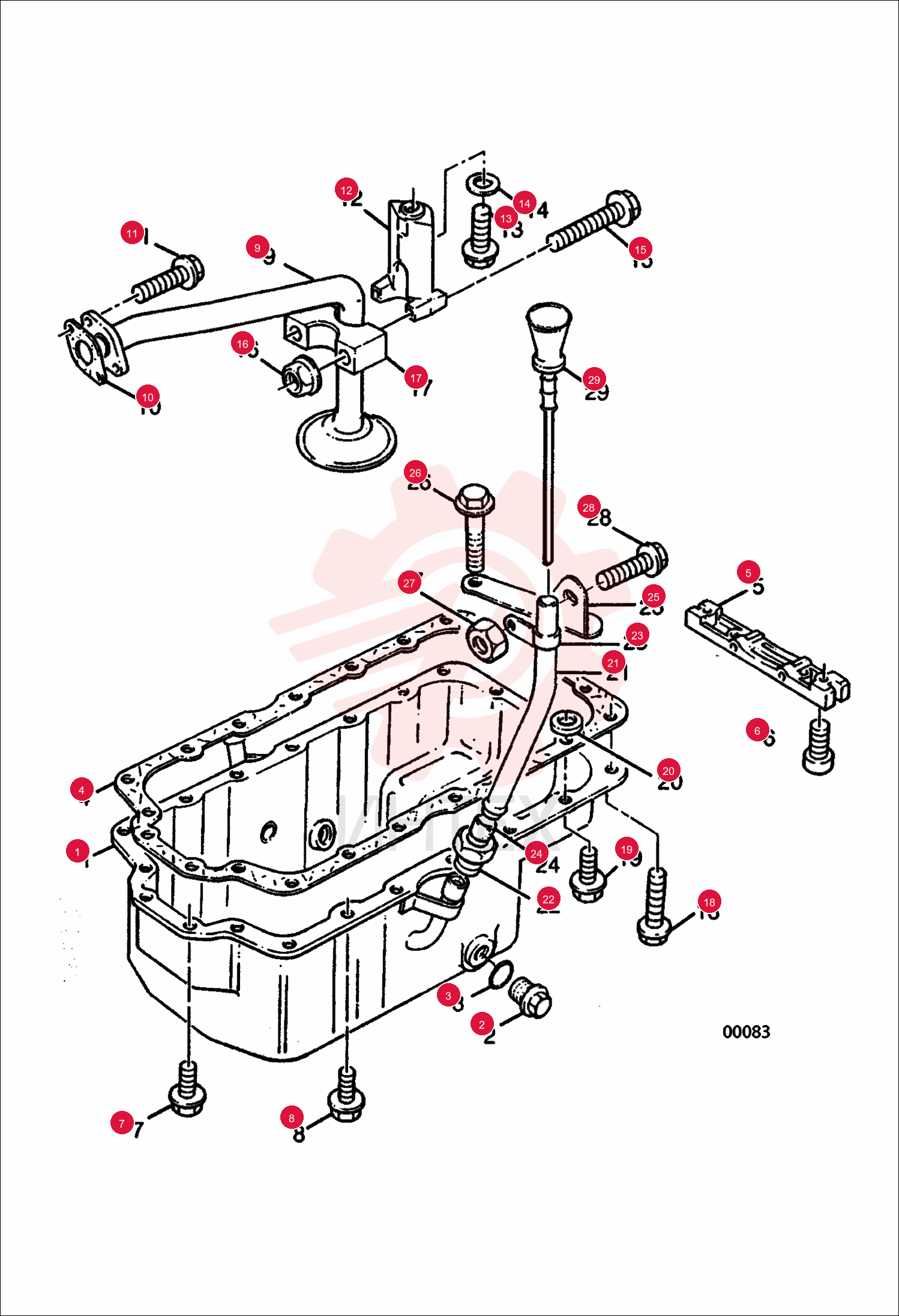 OIL PAN 71452-7