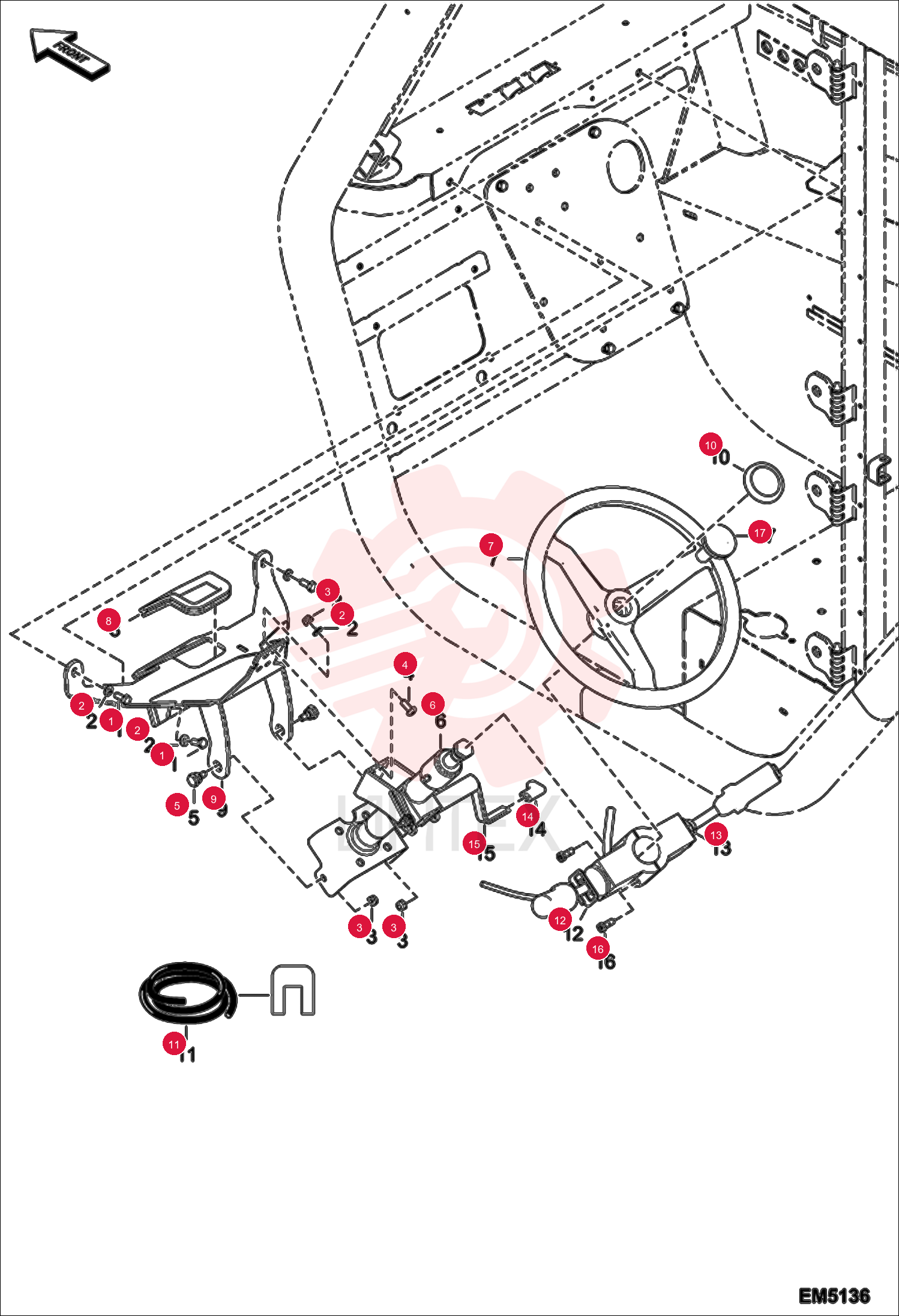 SCREW HEX HD 8.8 4CM820 (8)