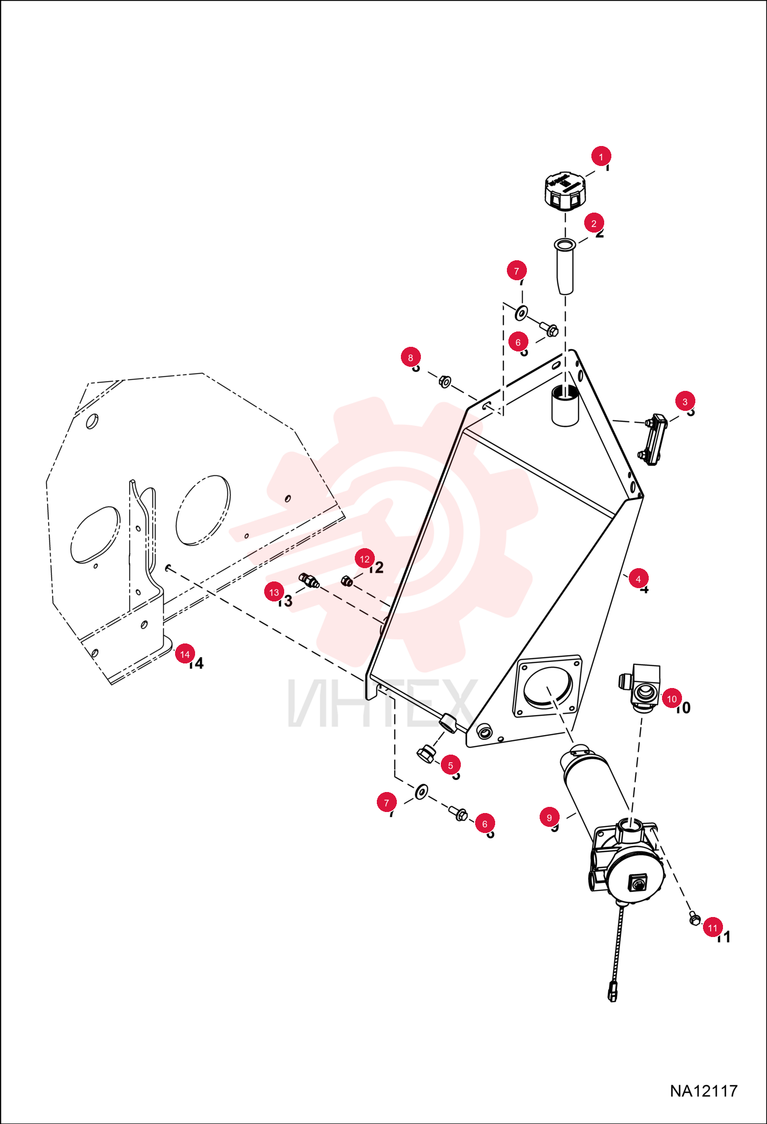 CAP HYDRAULIC 6727475 (2)