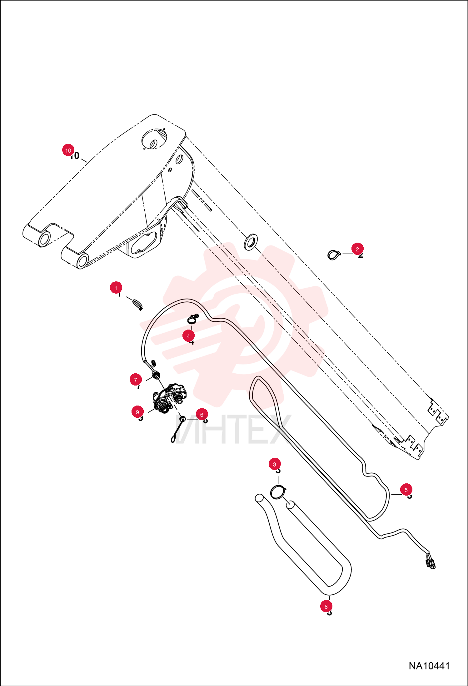 STRAP, TIE 6624289 (4)