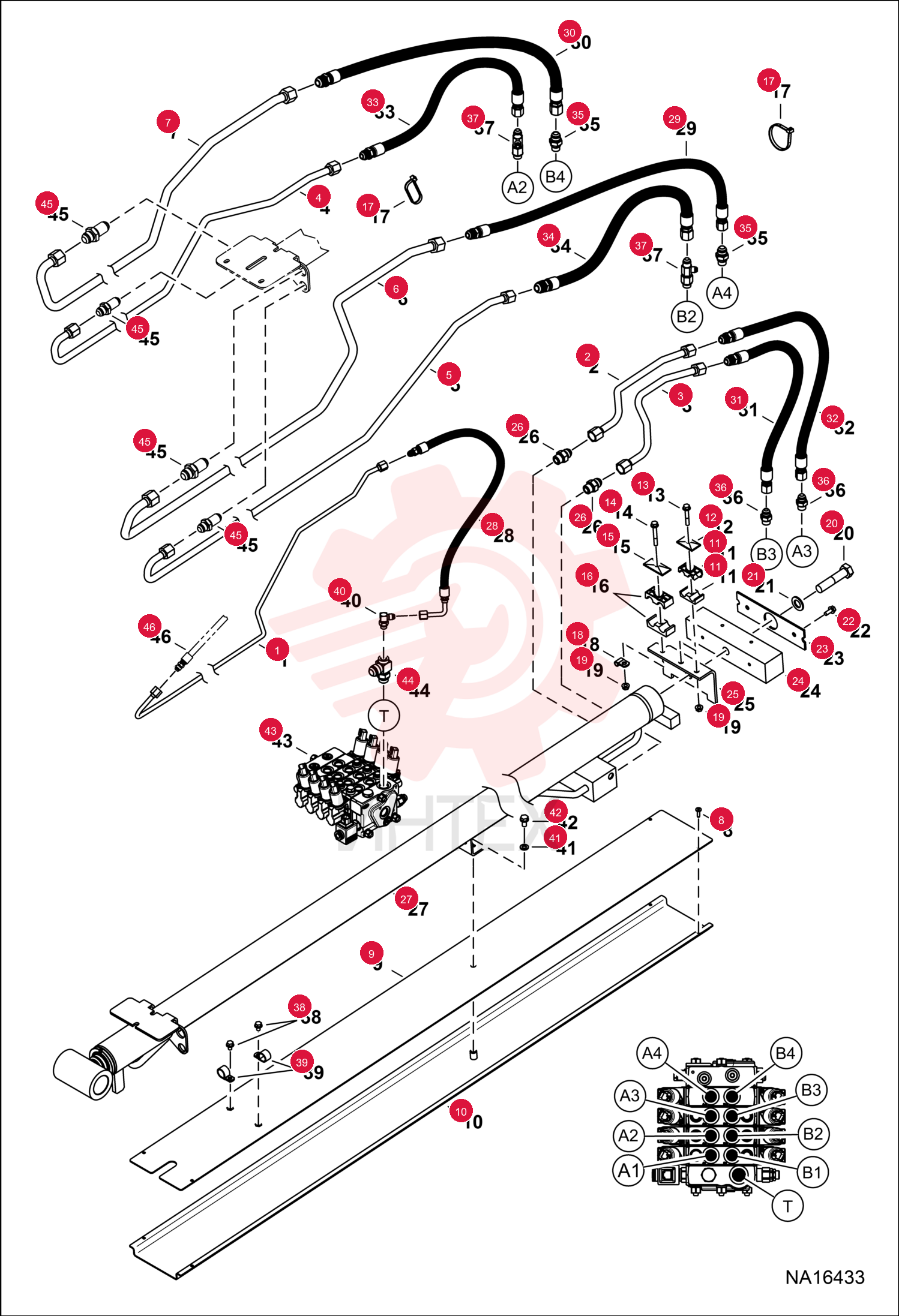 TUBELINE HYDRAULIC 7318519 (2)