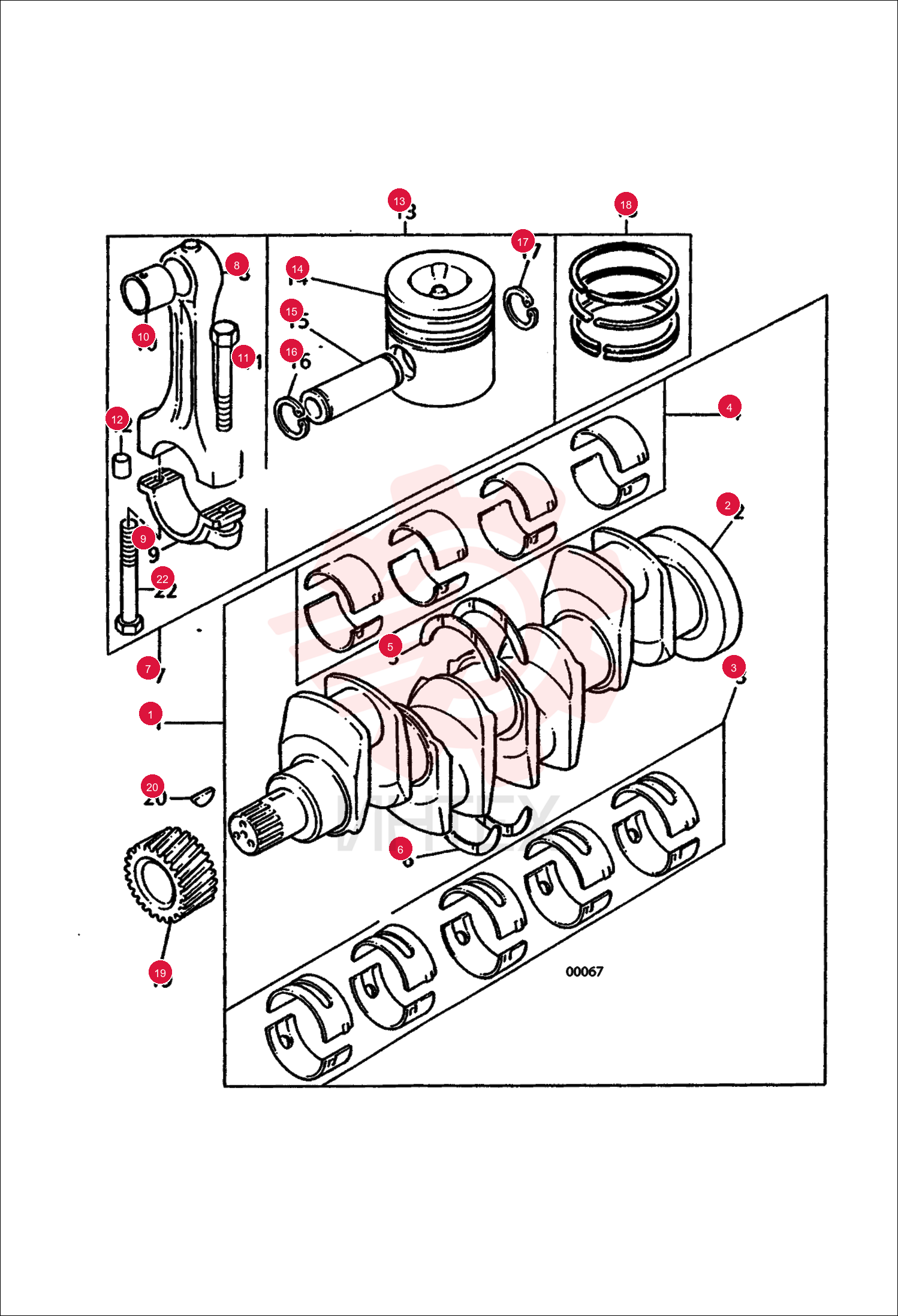 CRANKSHAFT ASSEMBLY 93151-9