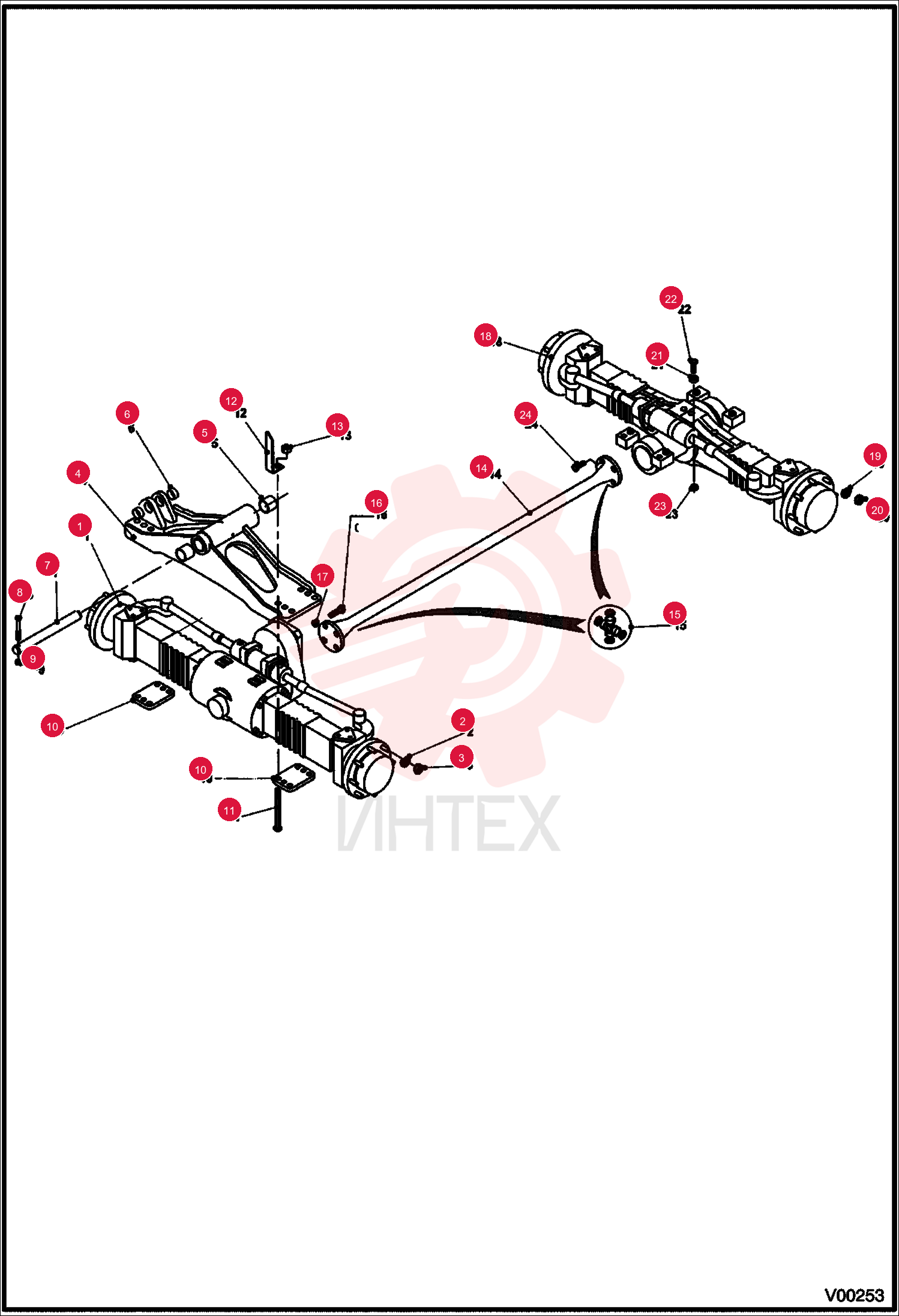 FRONT AXLE 88197-9 (1)