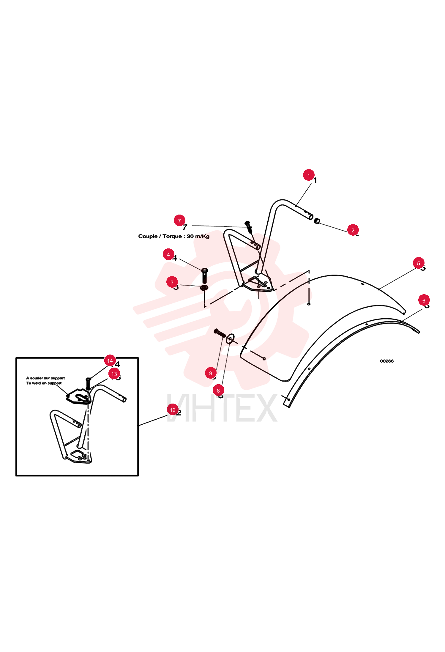 MUDGUARD 96922-0