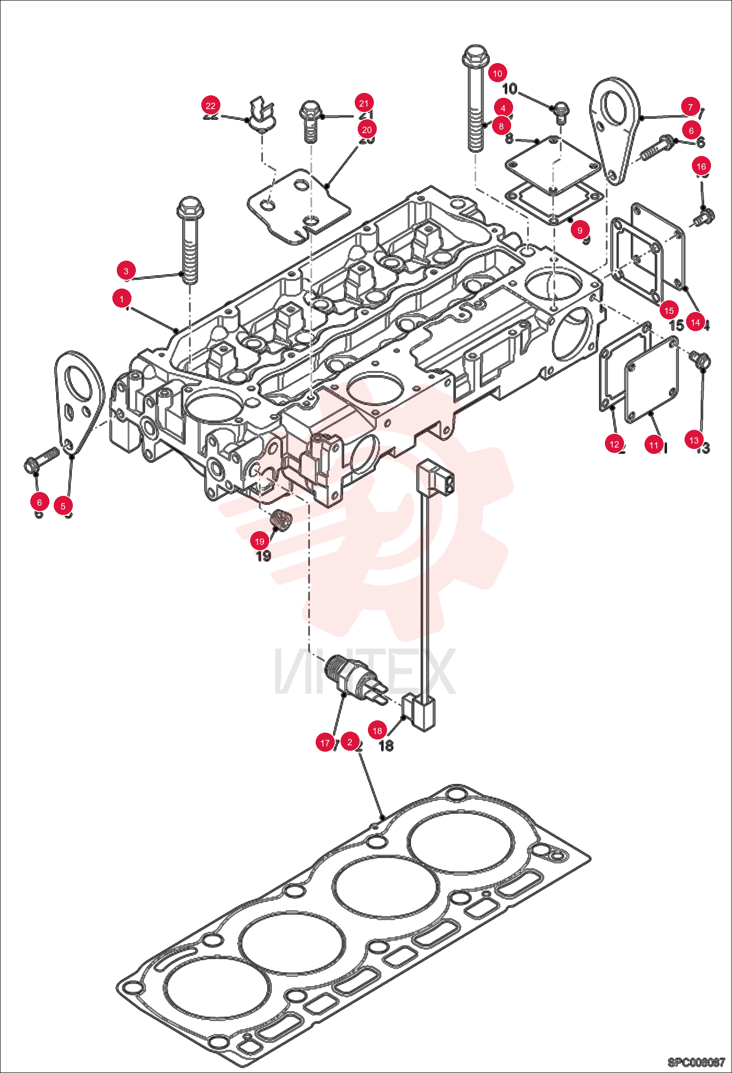 GASKET - CYLINDER HEAD 6924900