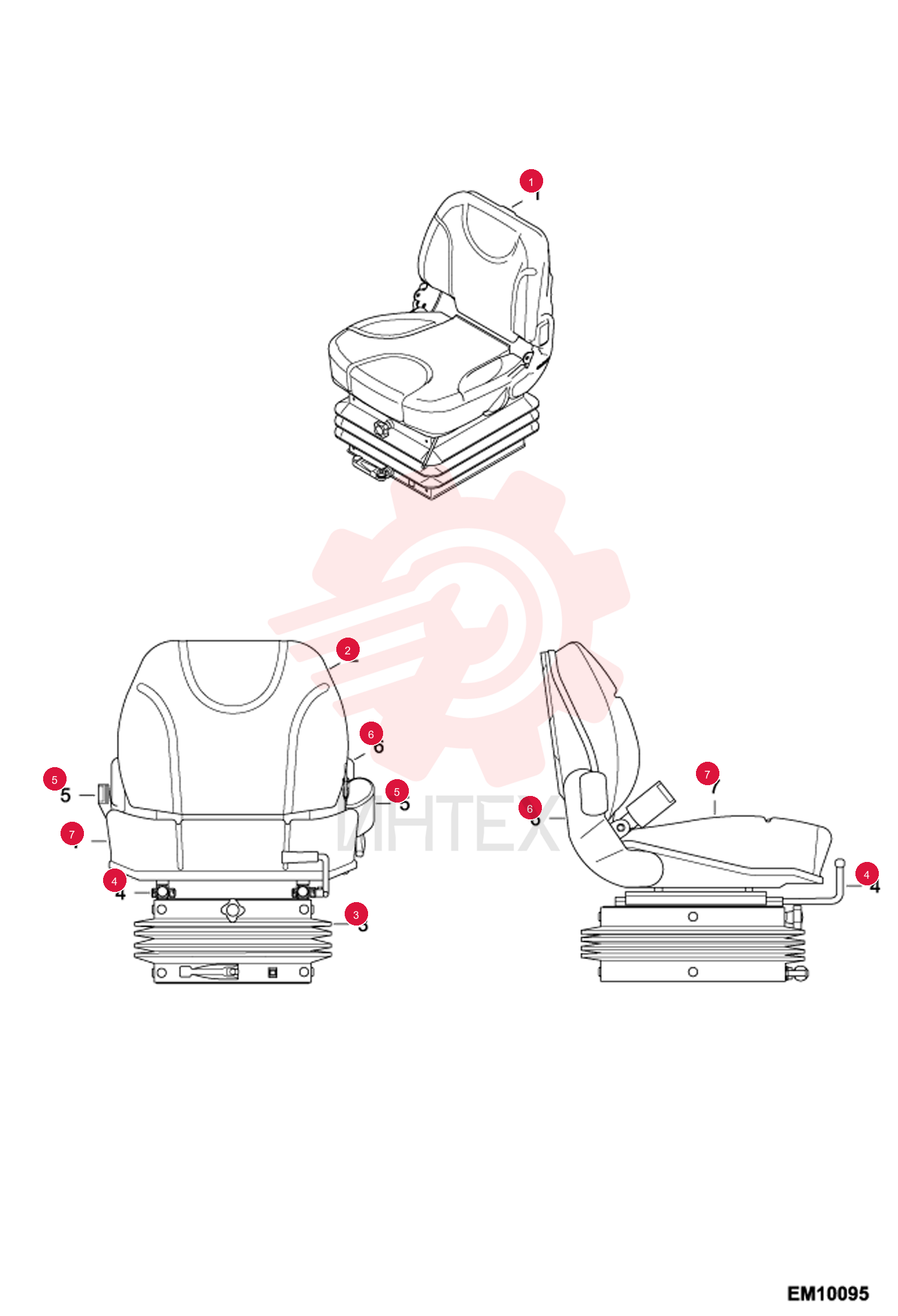 SEAT, MECHANICAL 7236461