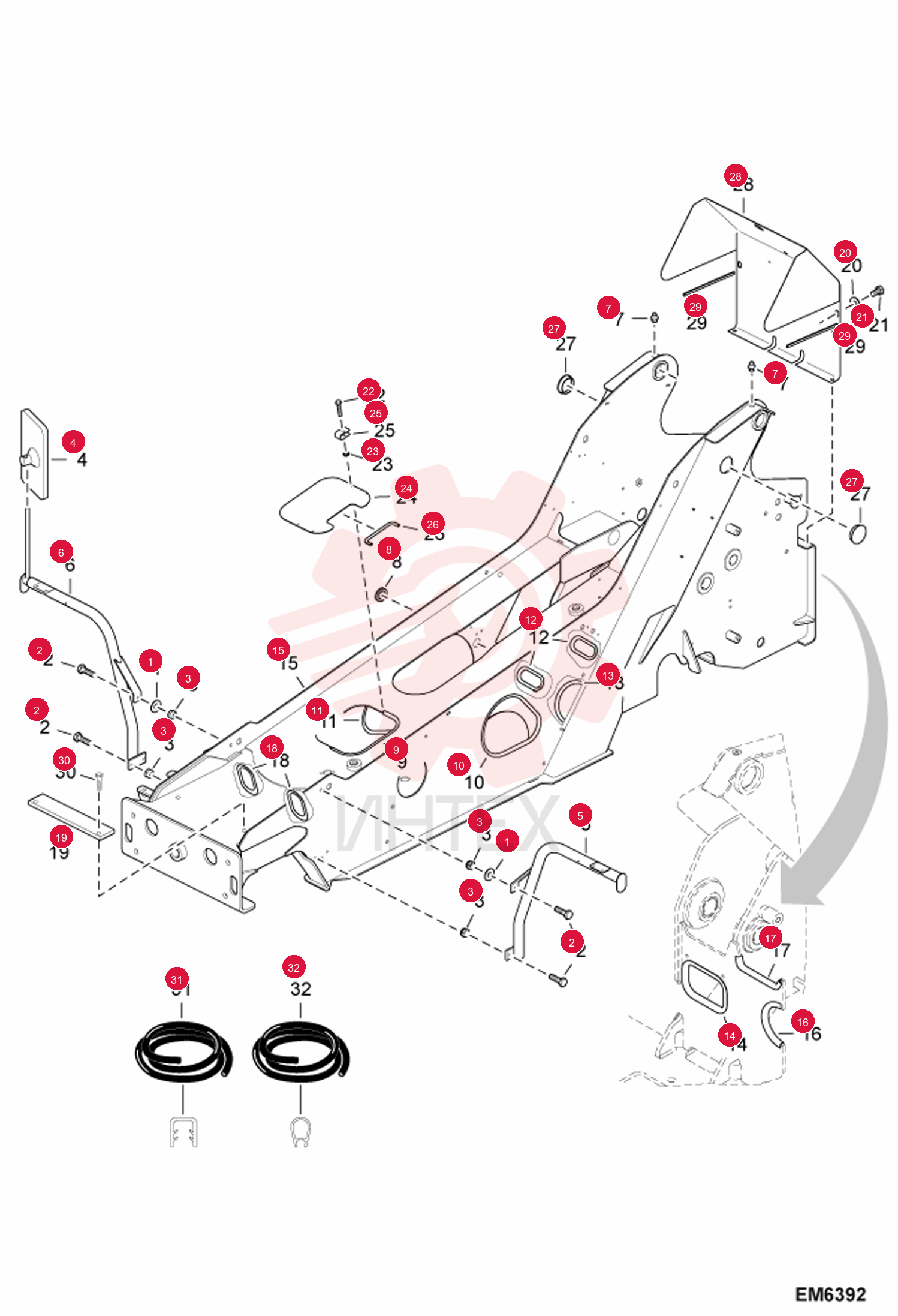 WASHER 000350-21R