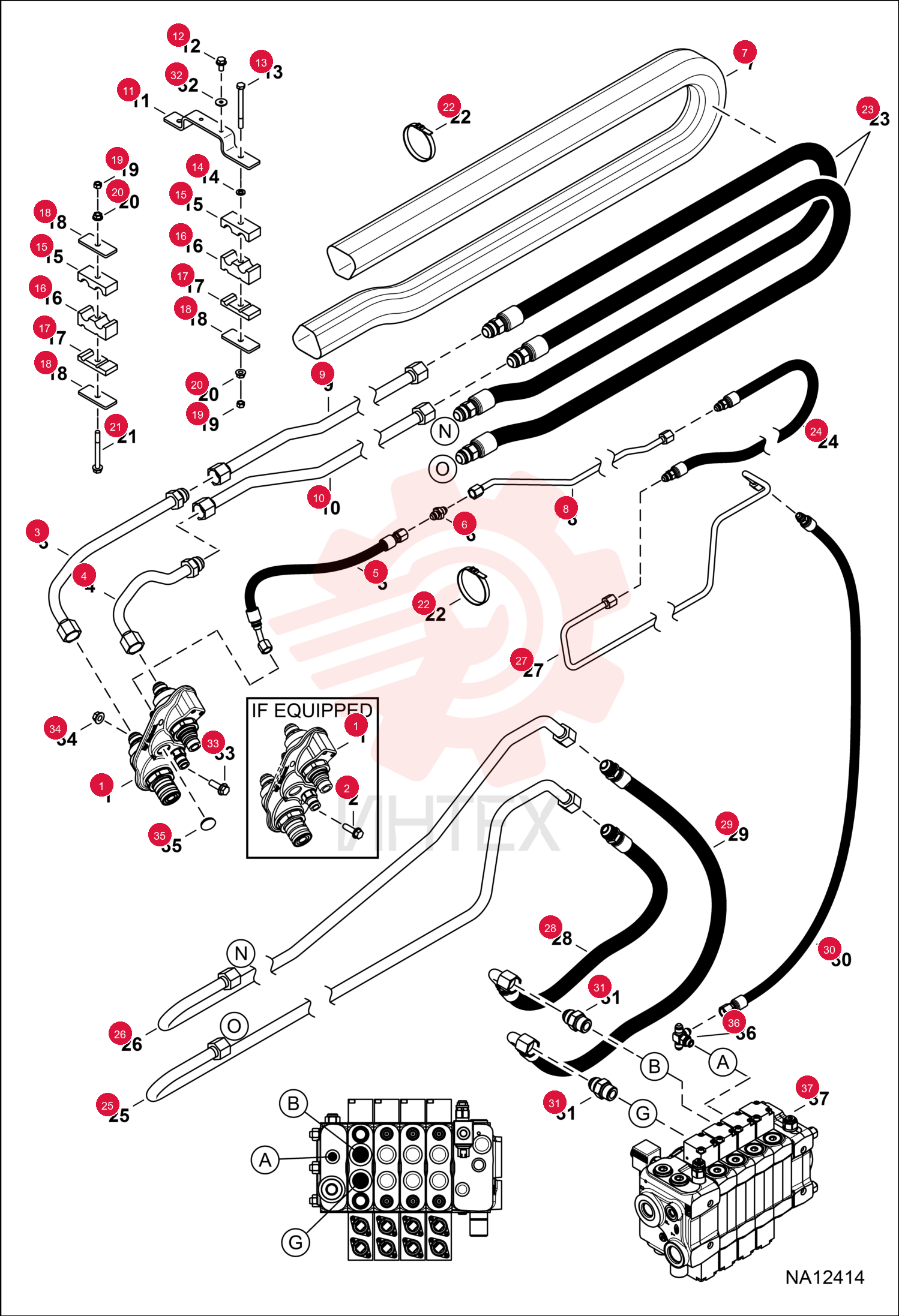 BLOCK, COUPLER ASSY 7246784 (1)