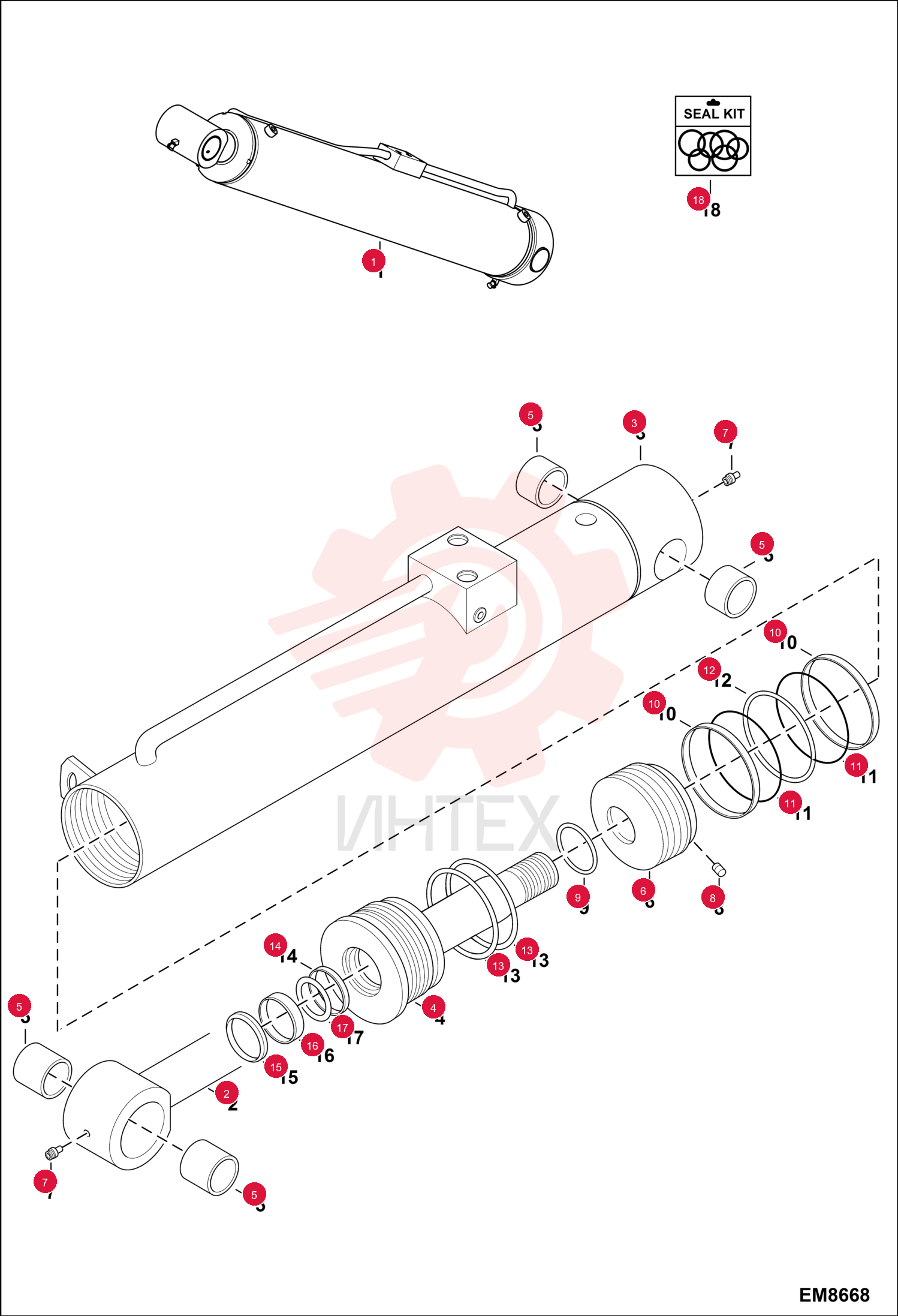 CYLINDER LIFT 7163242