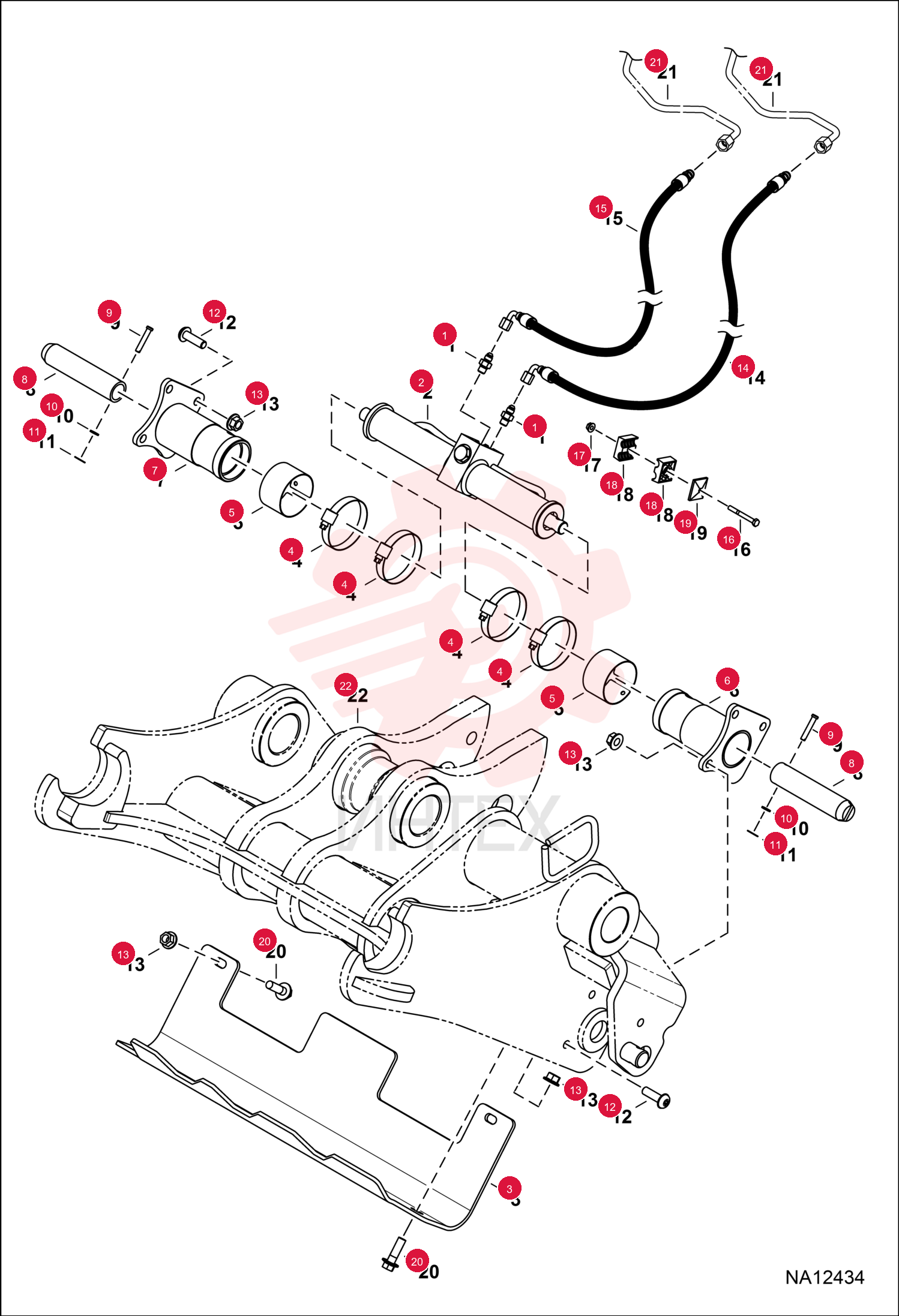 FITTING, HYD CONNECTOR 15KB0604