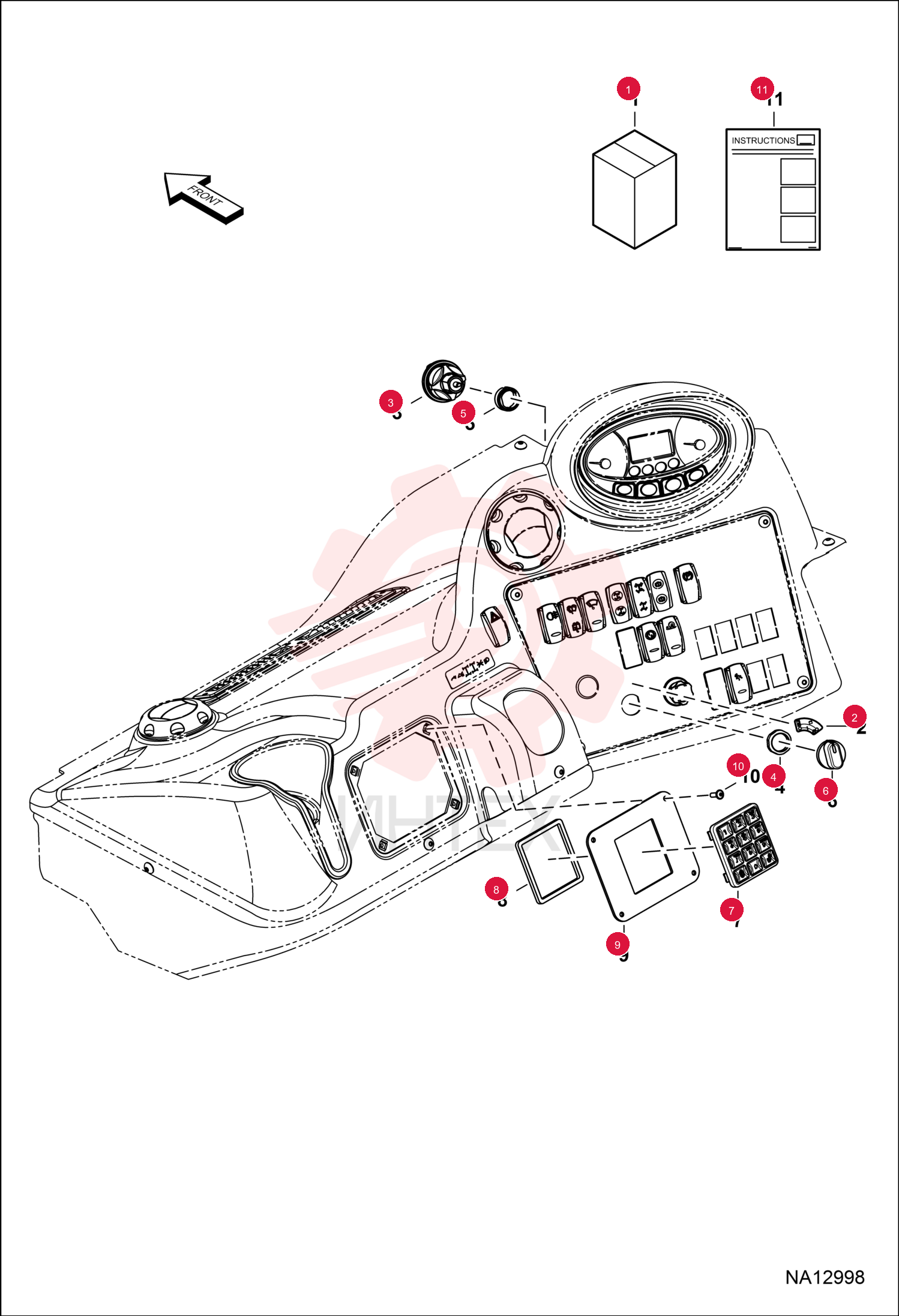 KIT KEYLESS 7324903