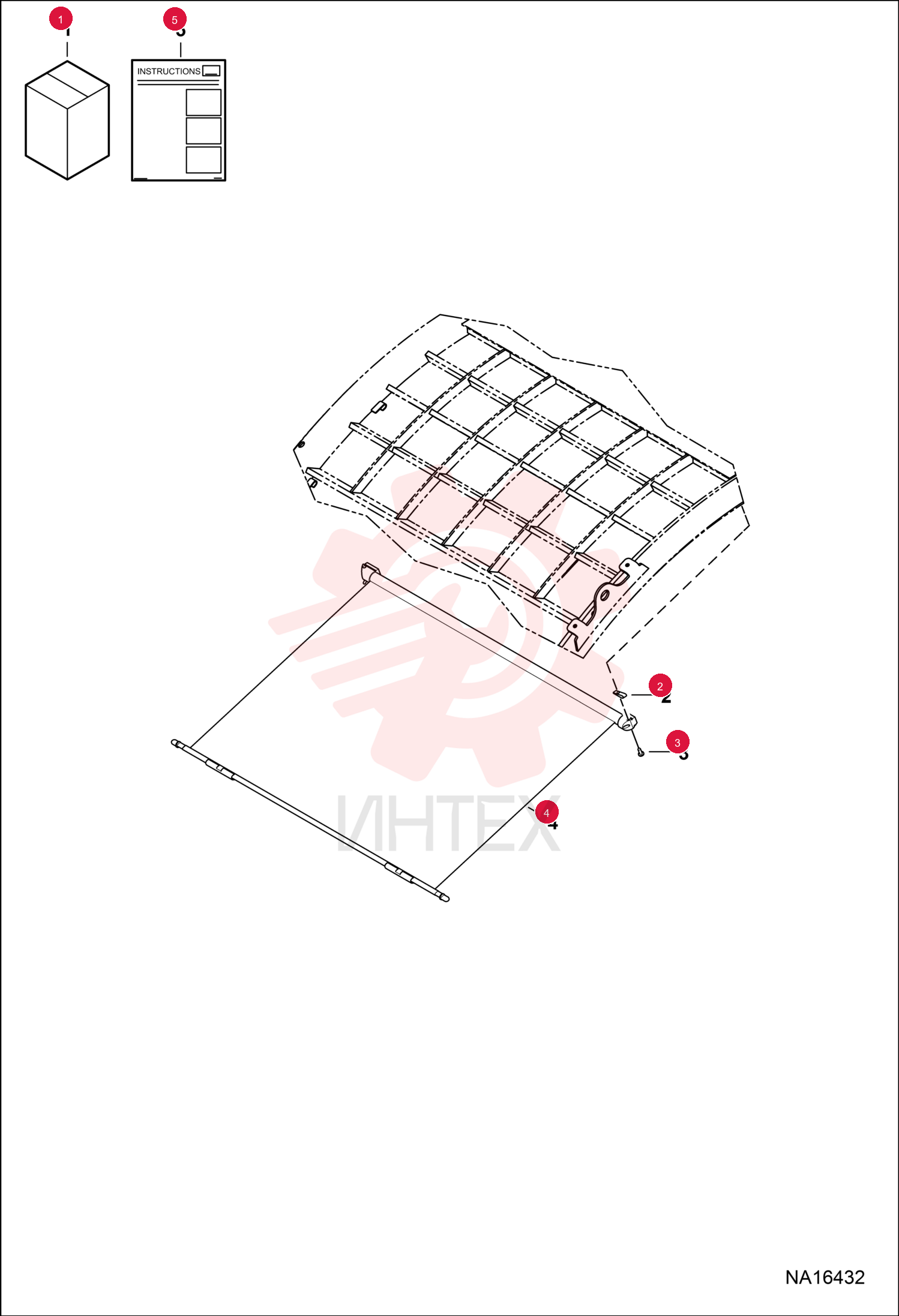 KIT SUN VISOR 7359953
