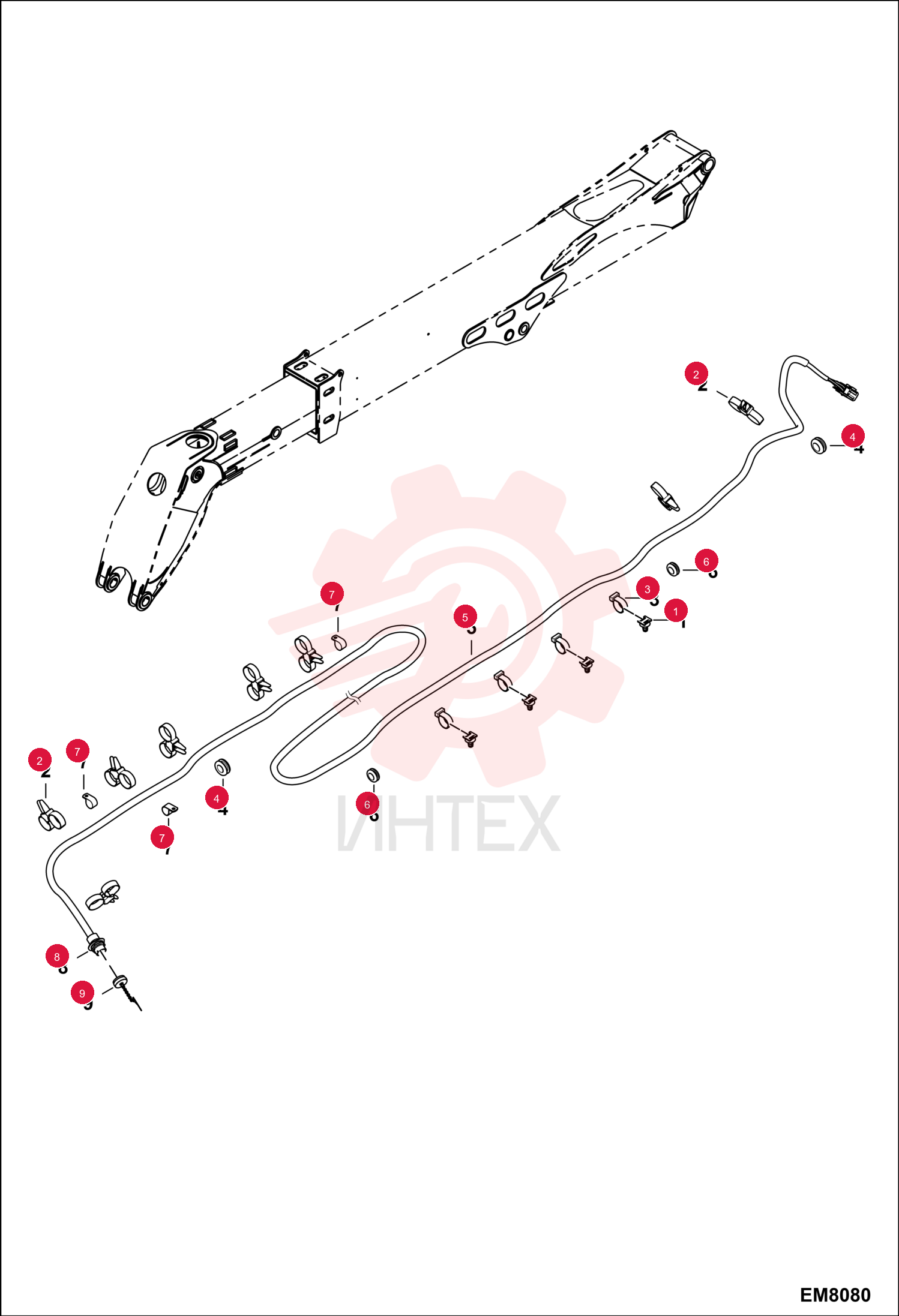 MOUNT, STRAP TIE 7015668