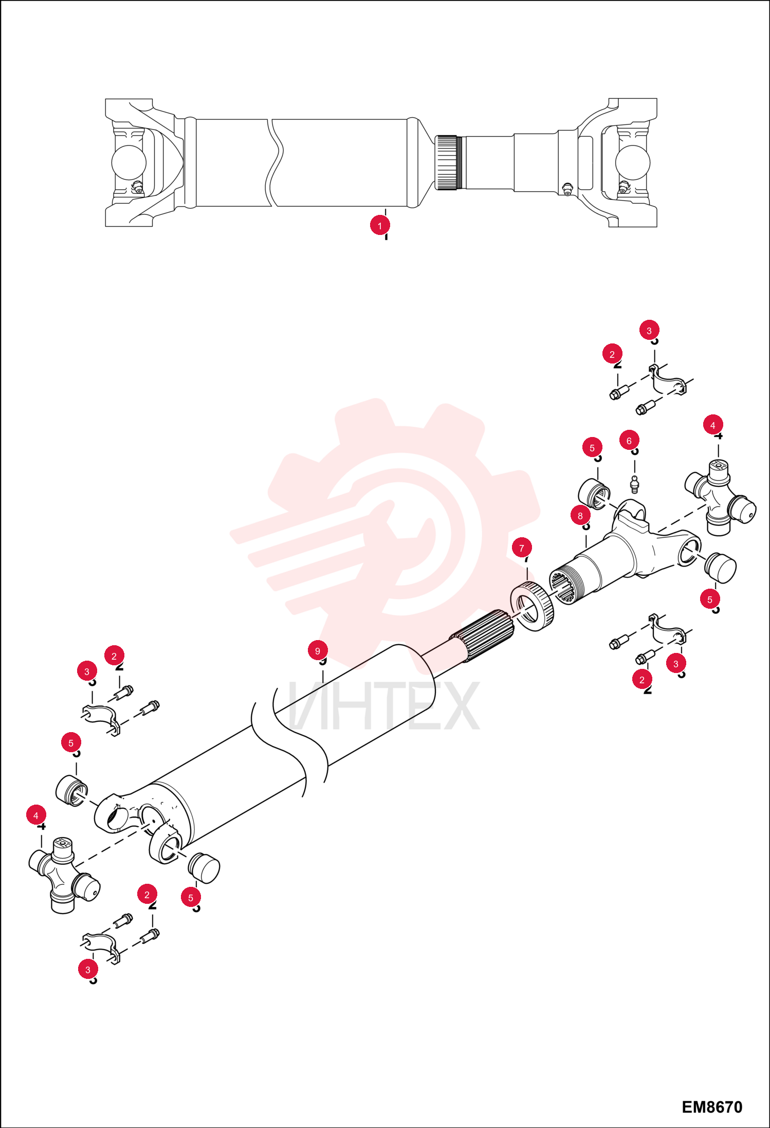 SHAFT DRIVE 7238105