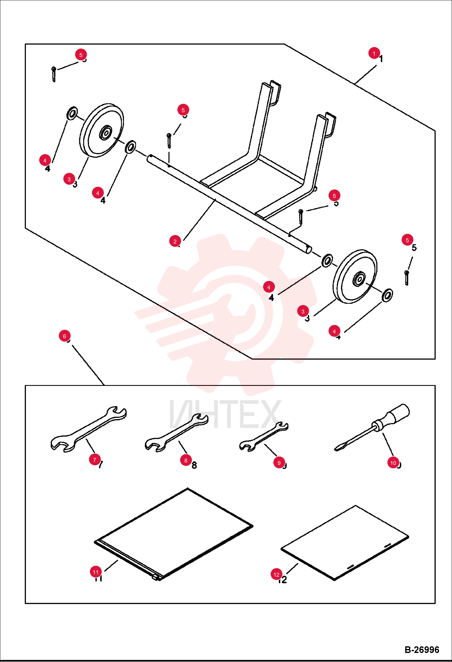 CARRYING CART ASMBLY IR22195374