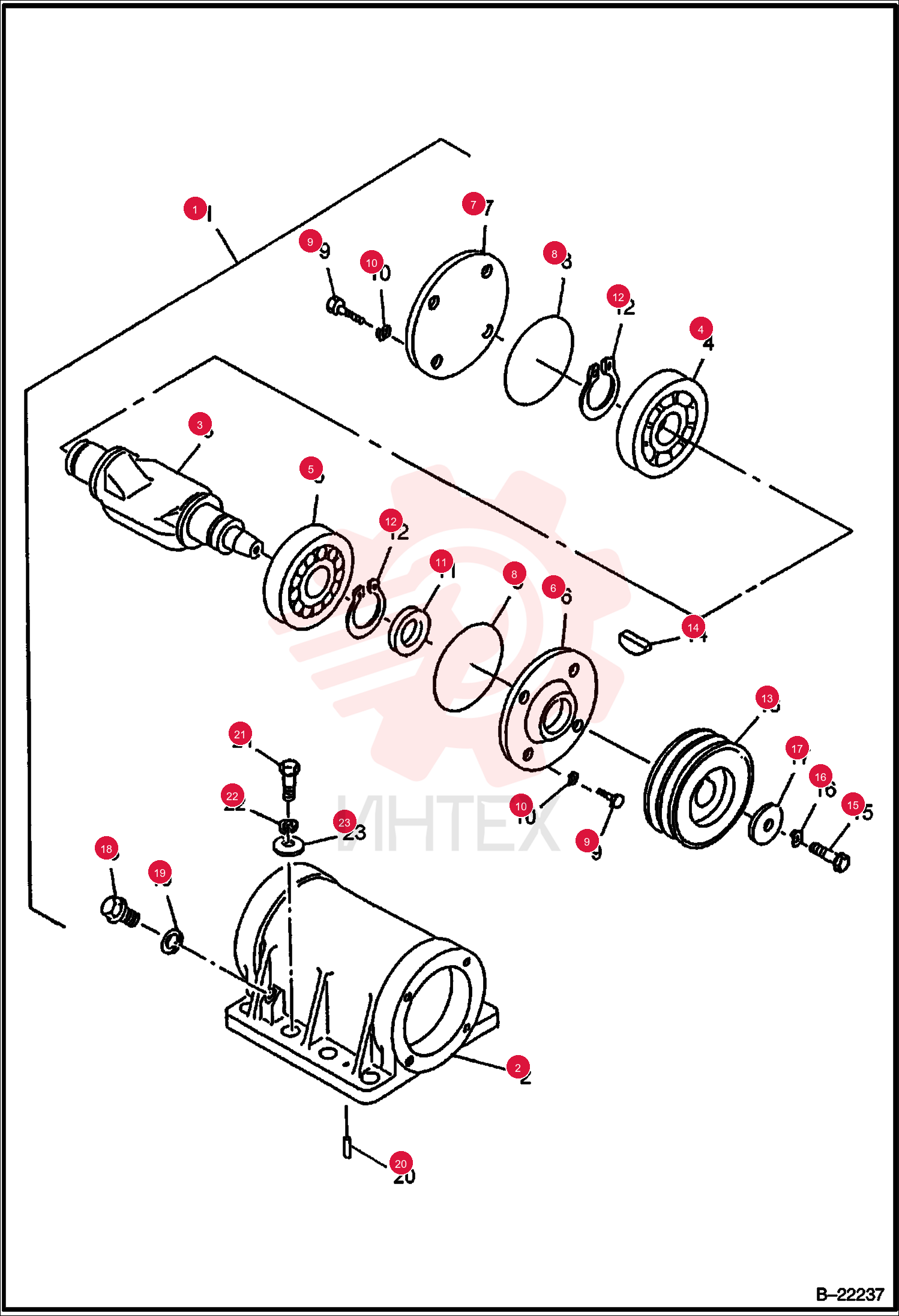 ECCN SHAFT IR59830489