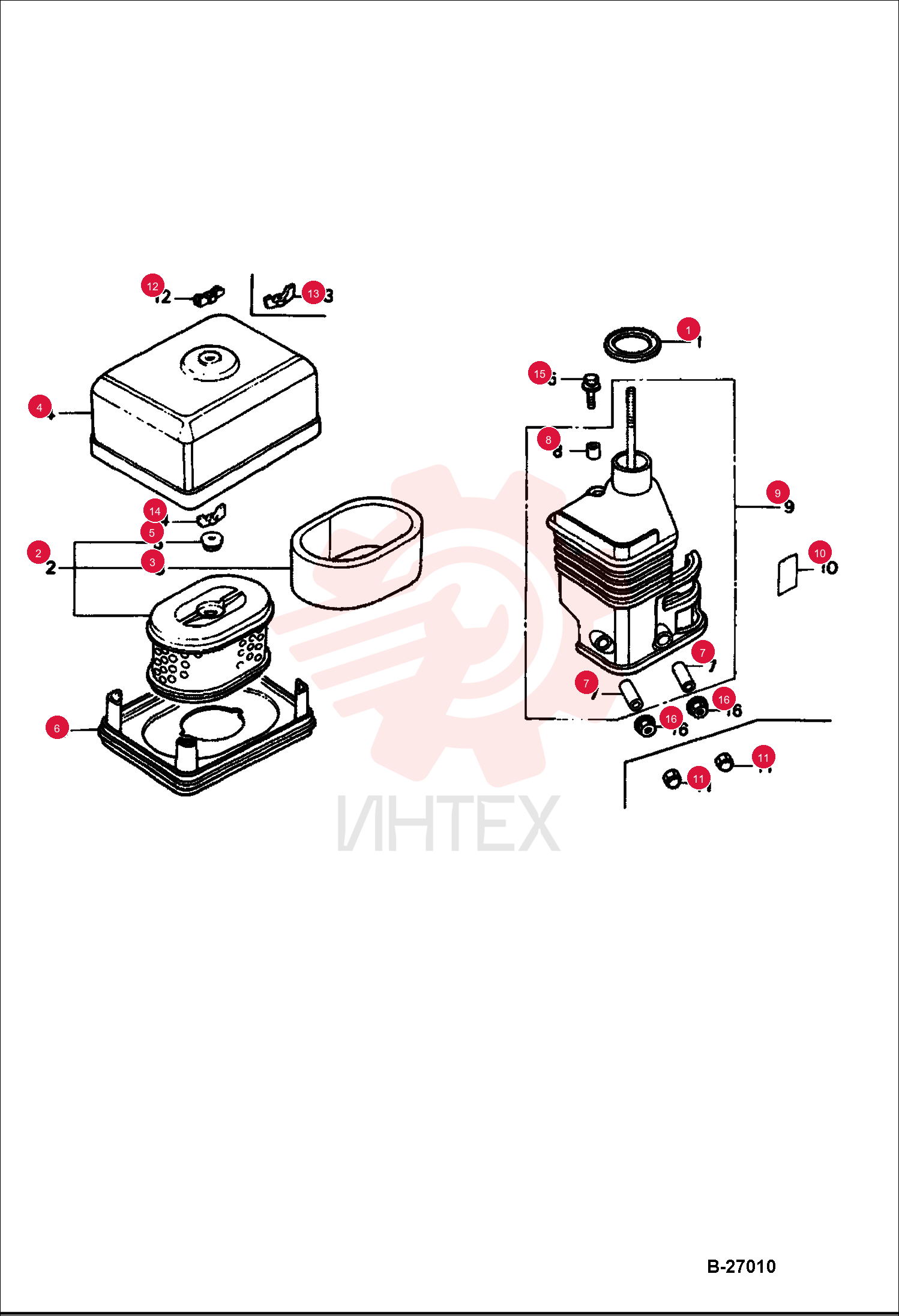 PACKING, ELBOW IR54475421 (4)
