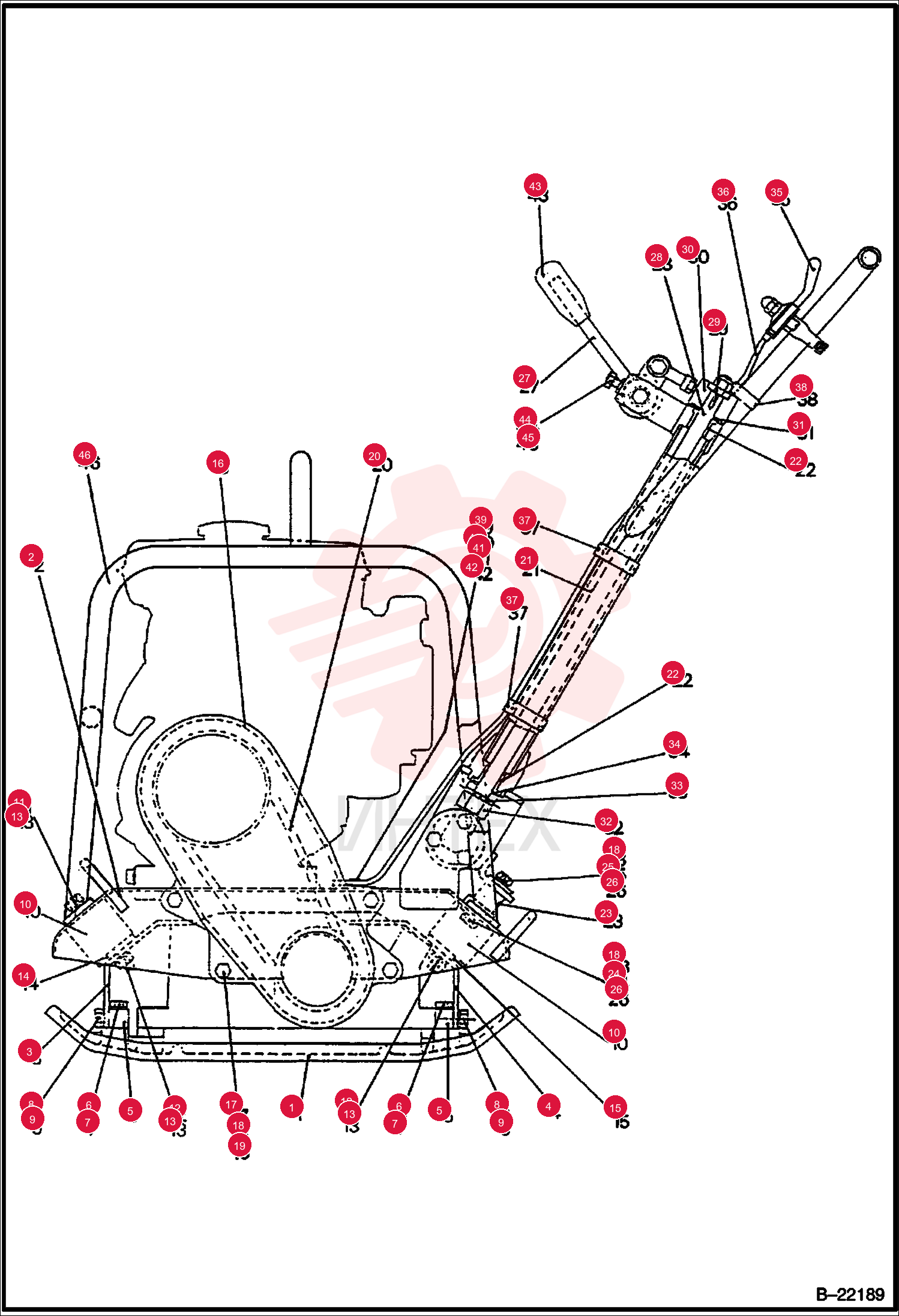 PLATE, VIBRATION IR59391185