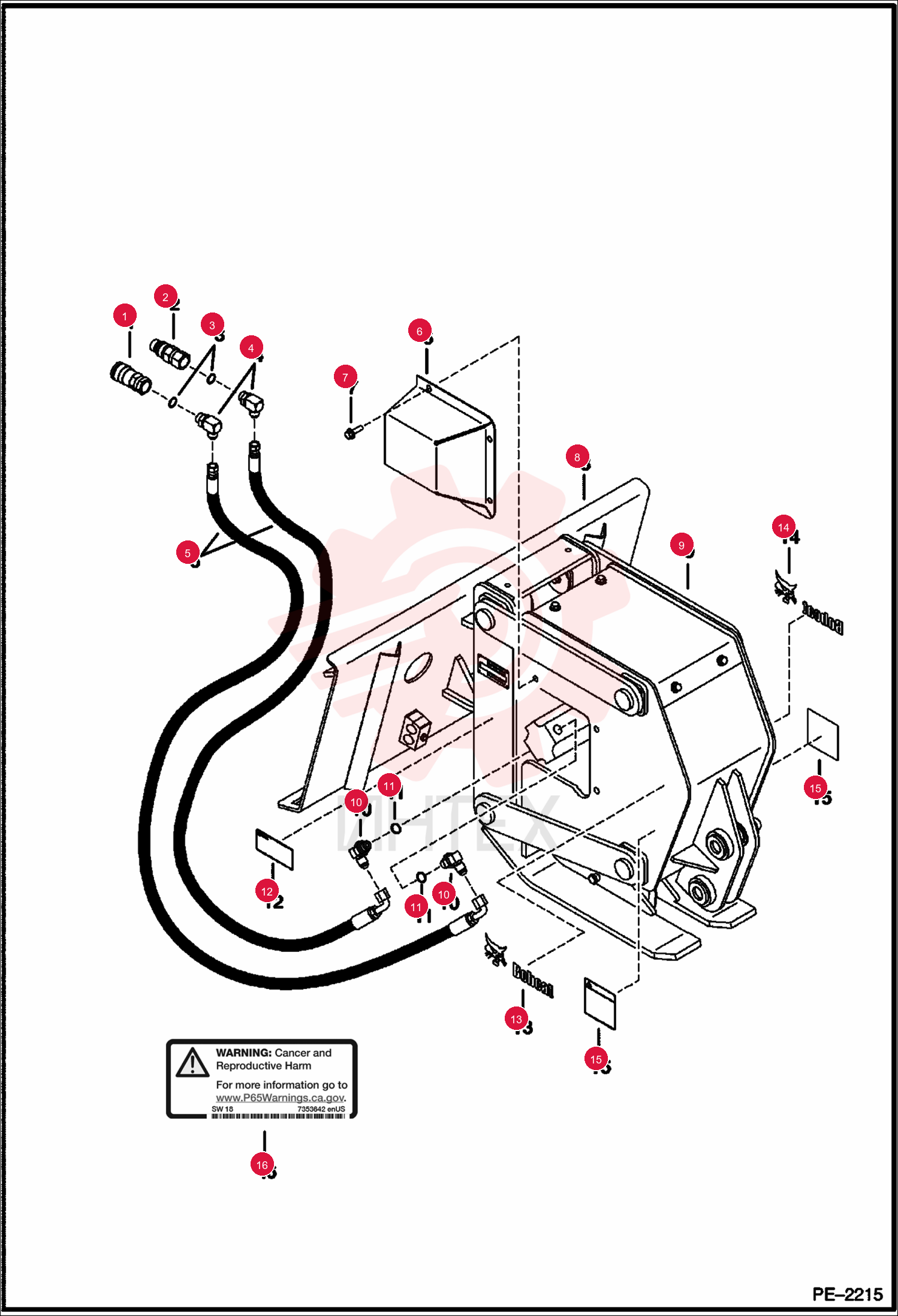 COUPLER FF FEMALE 1/2 BDY 3/4 SAE THREAD