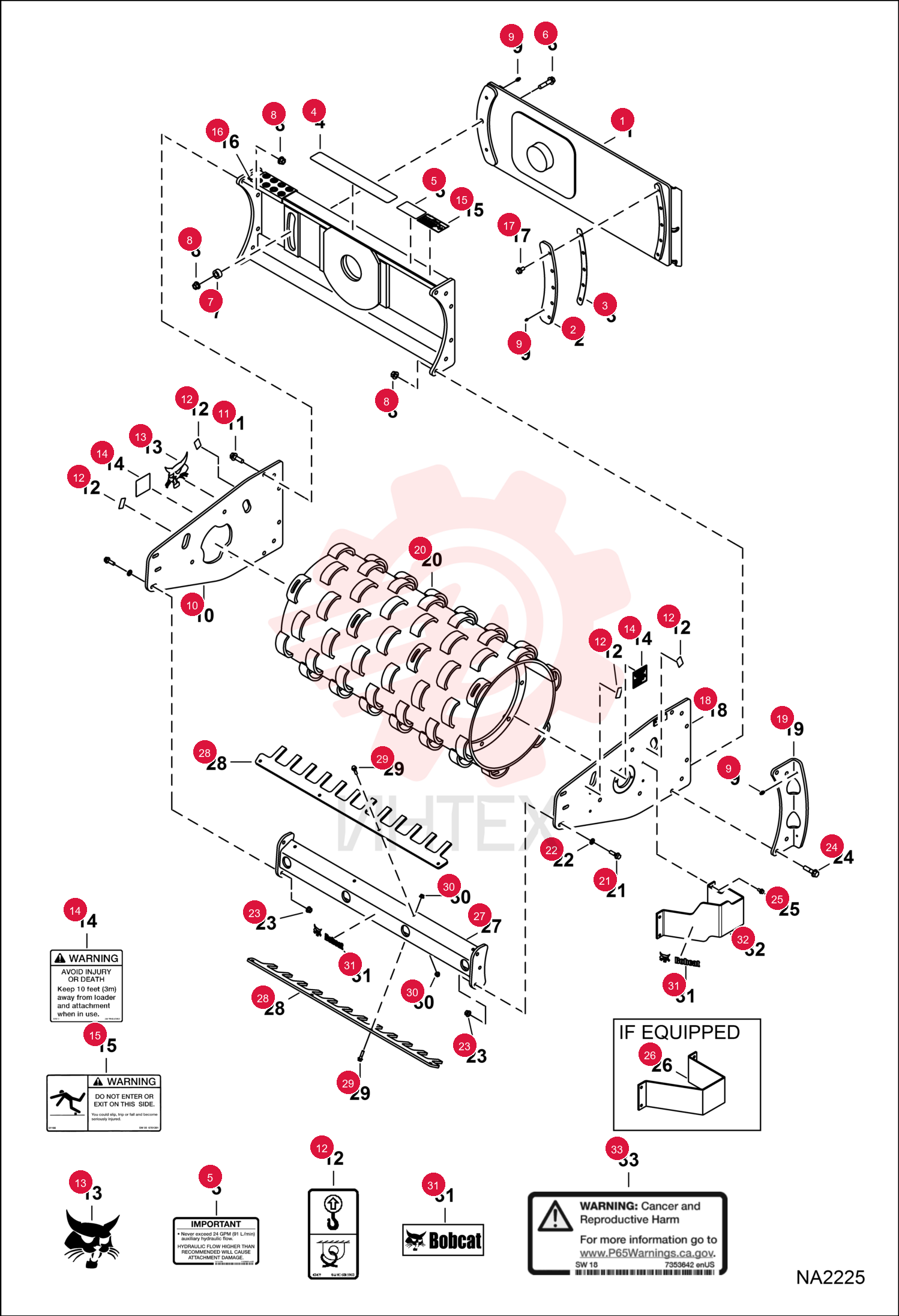 FRAME, MAIN ASSY 7165336 (1)