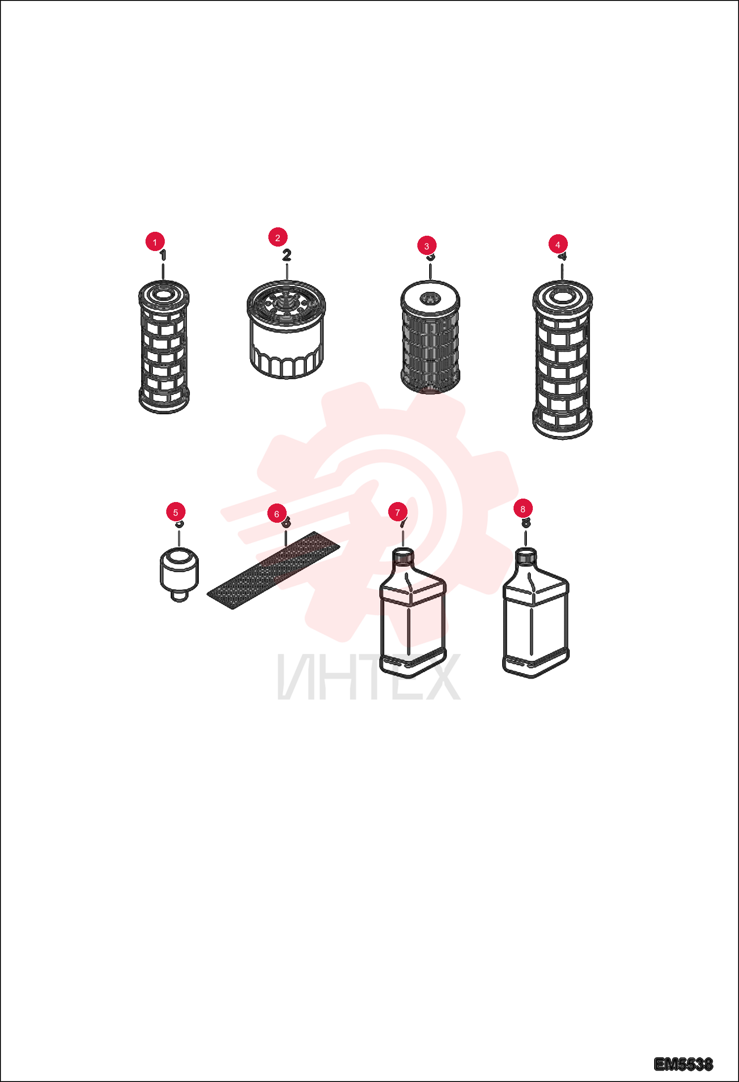 FILTER, AIR INNER 6910726 (2)