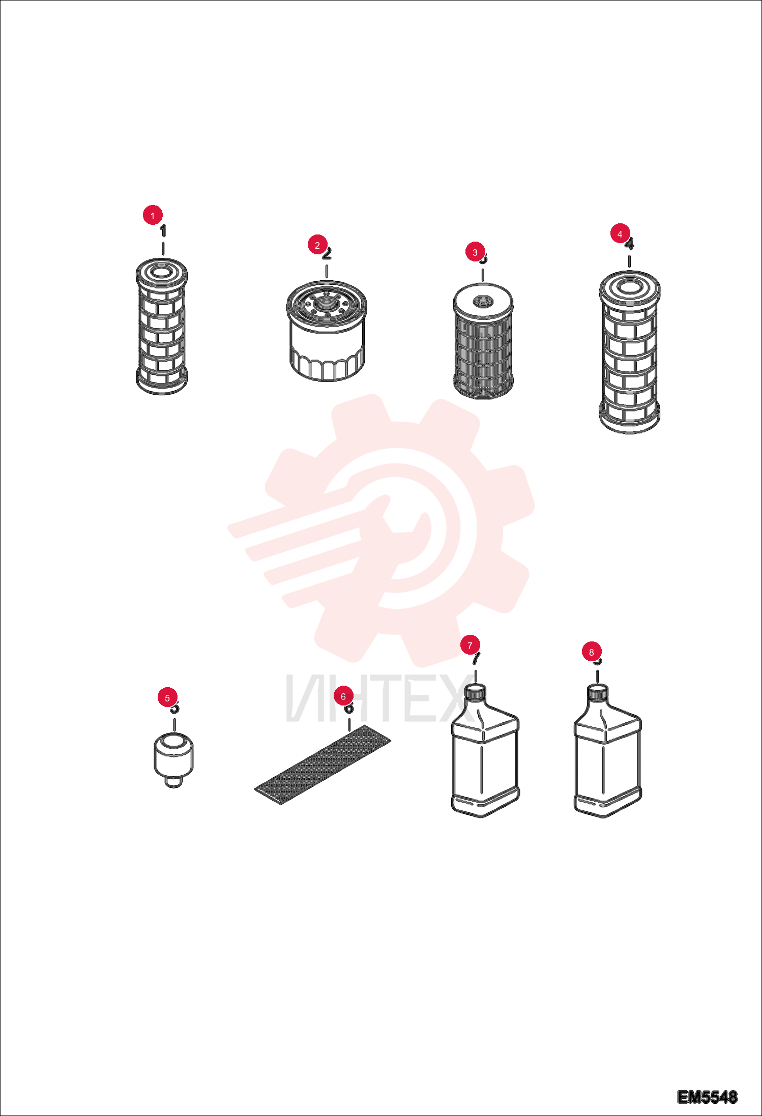 FILTER, AIR INNER 6910726 (2)