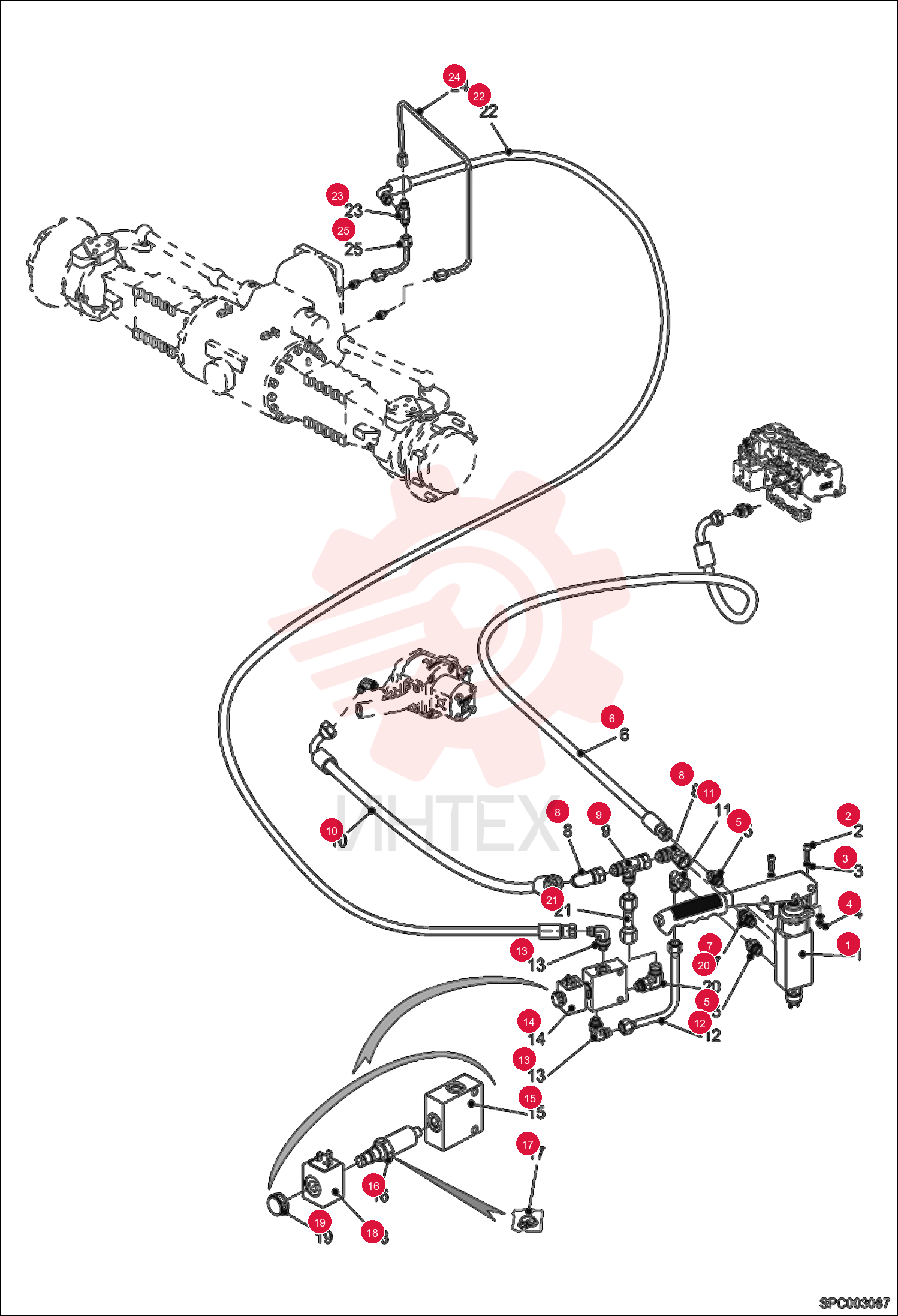 CONTROL, BRAKE HAND