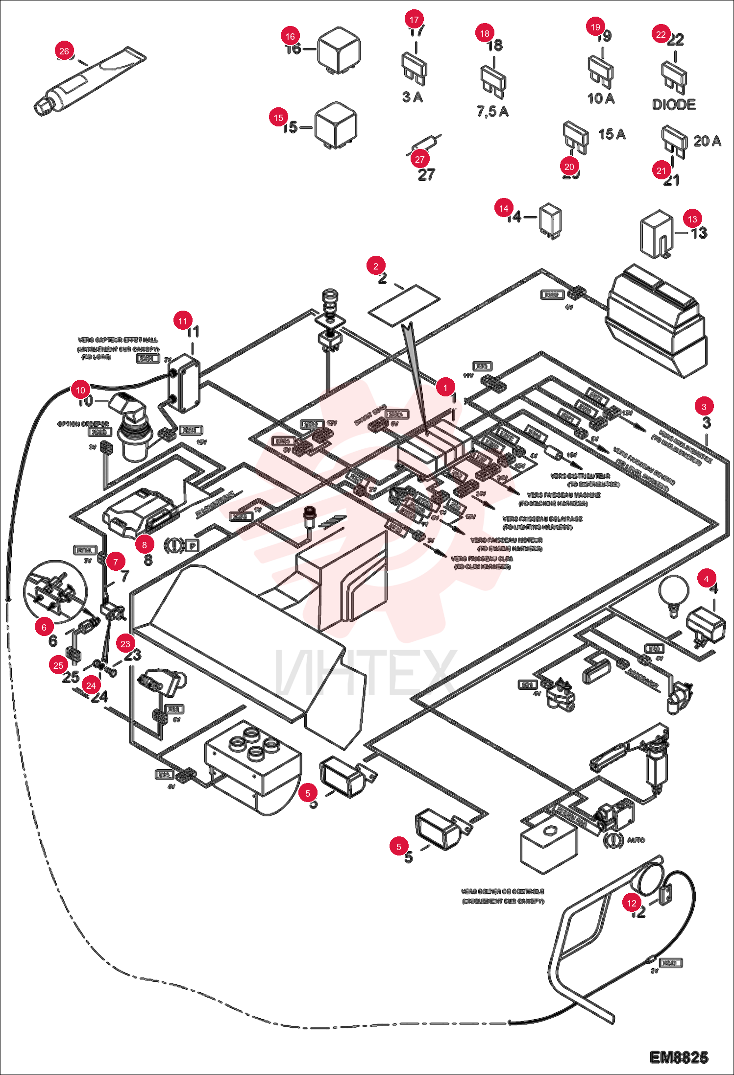 HARNESS CAB