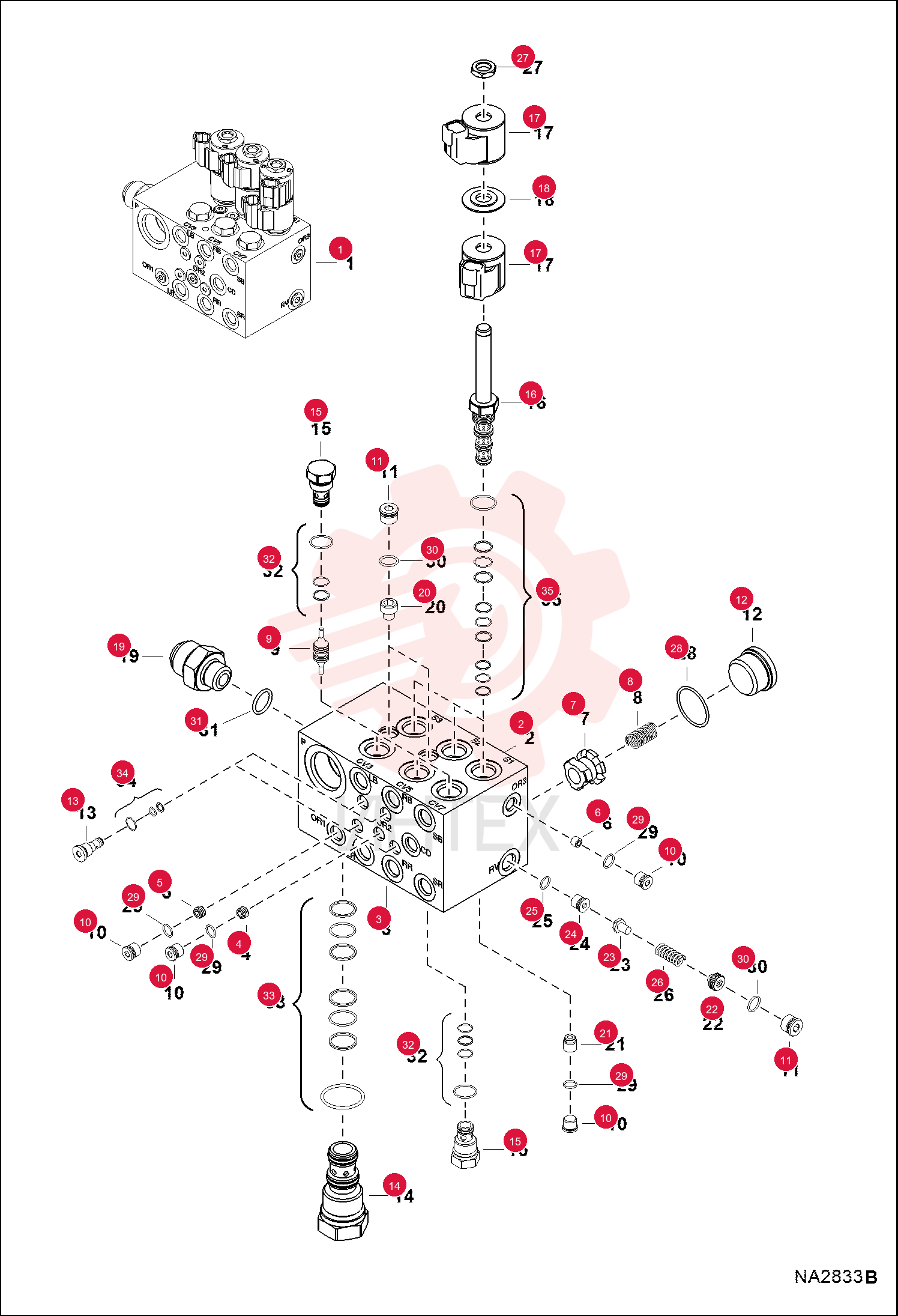 VALVE, CONTROL 7011126 (1)
