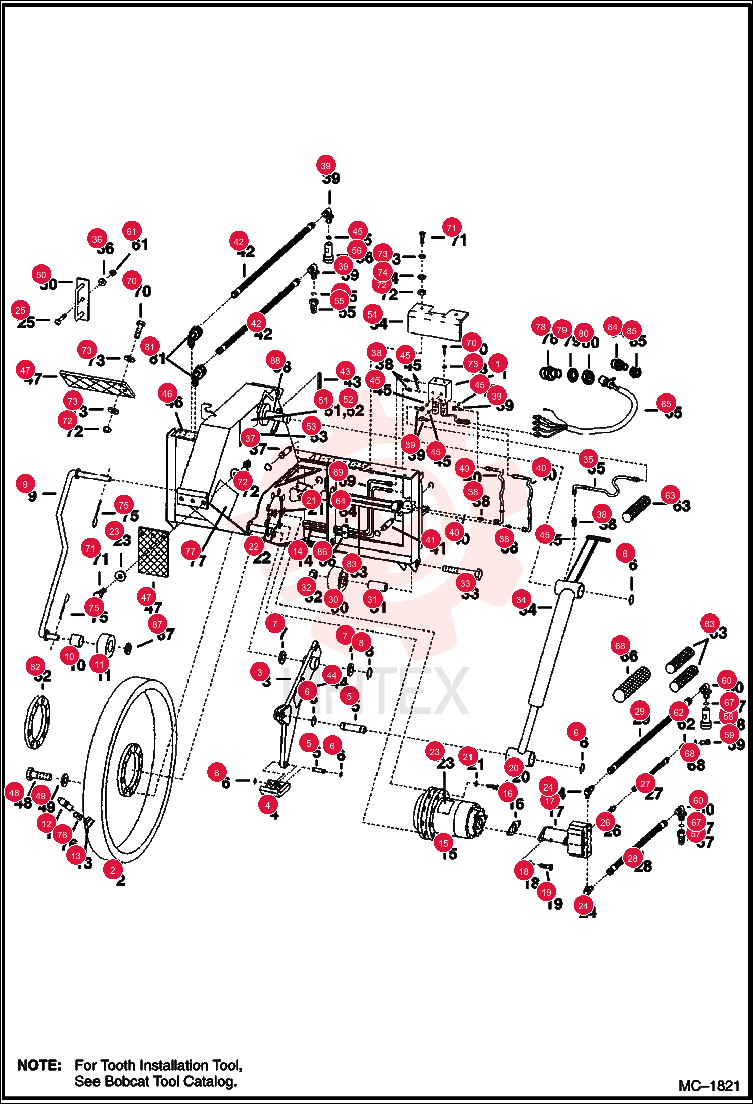 WHEEL ASSY, 2.5 - 12