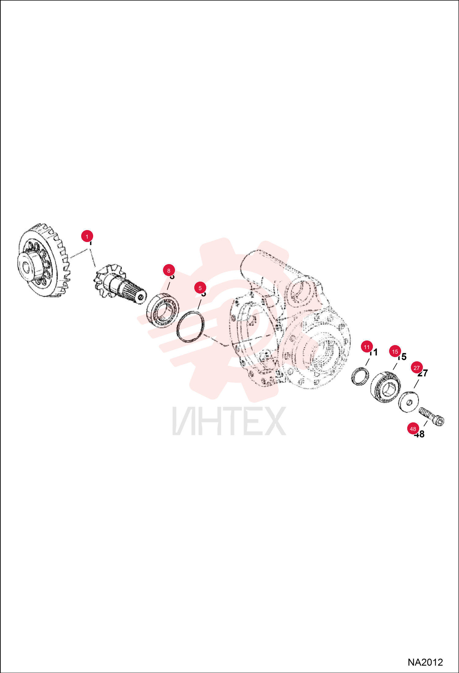 GEAR, BEVEL SET 5904658774 (1)