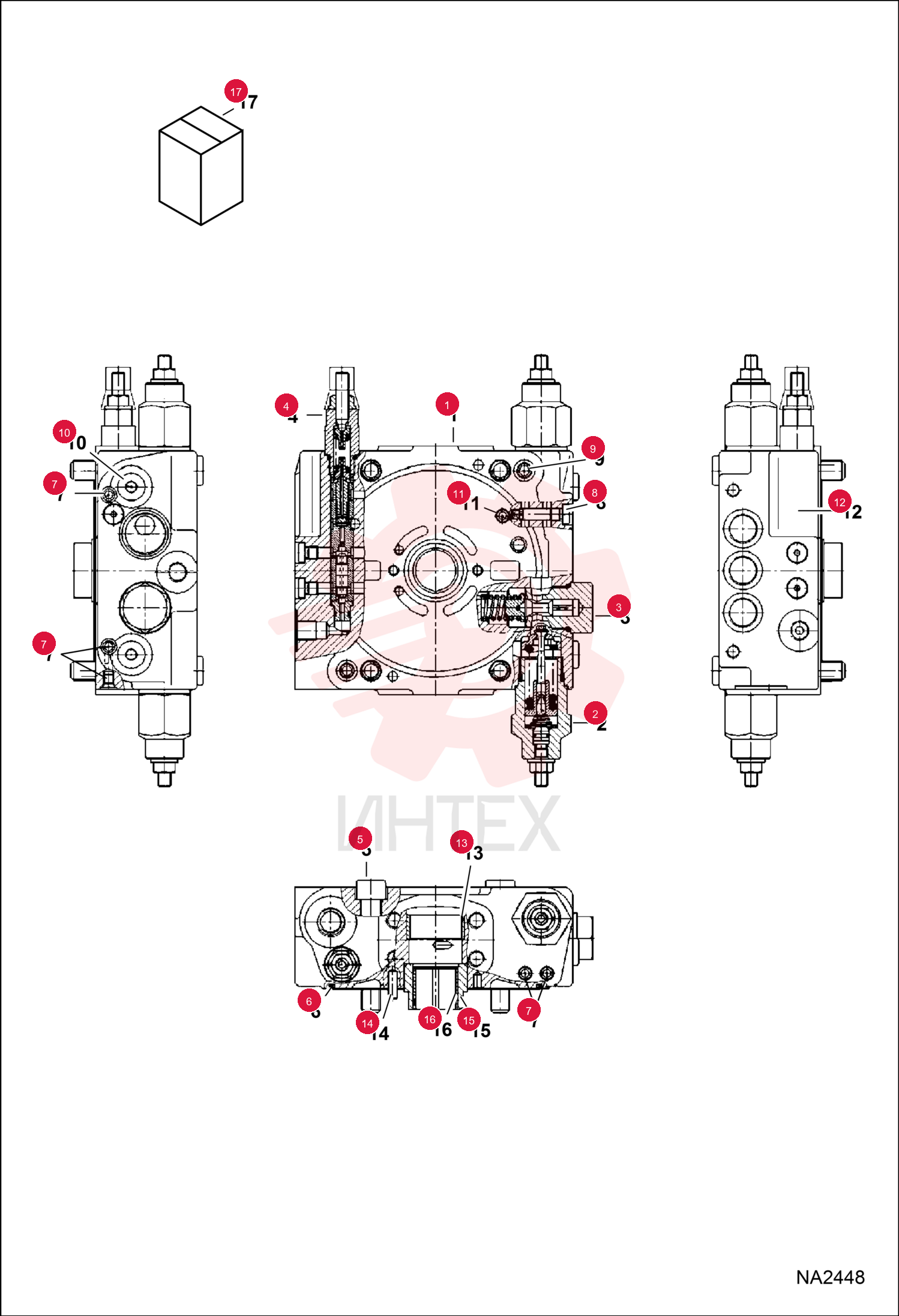 PLATE ASSY, PORT 5364663479