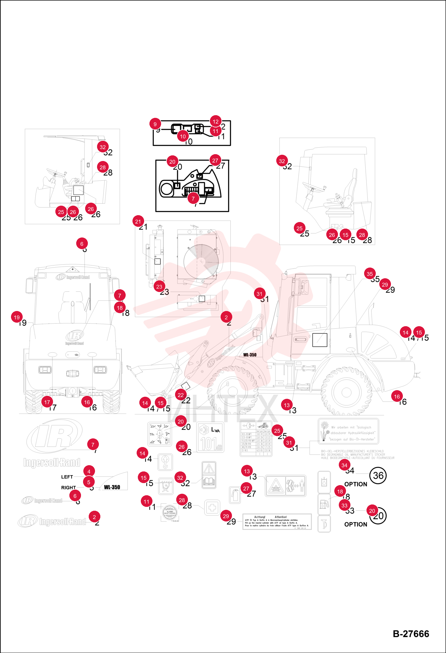 STICKER, INGERSOLL RAND 5358610674