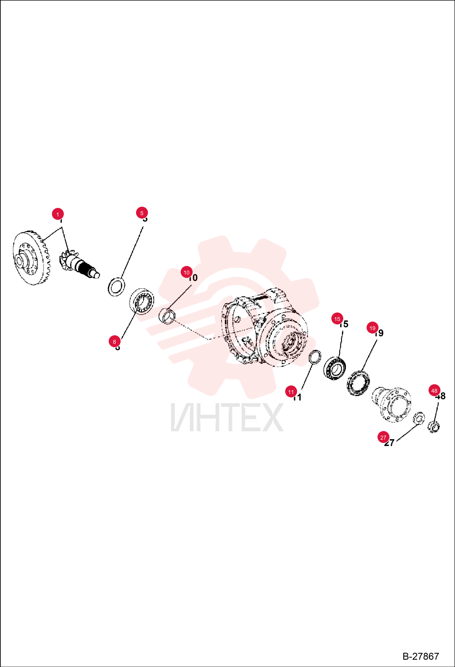 GEAR, BEVEL SET 5527665460 (1)