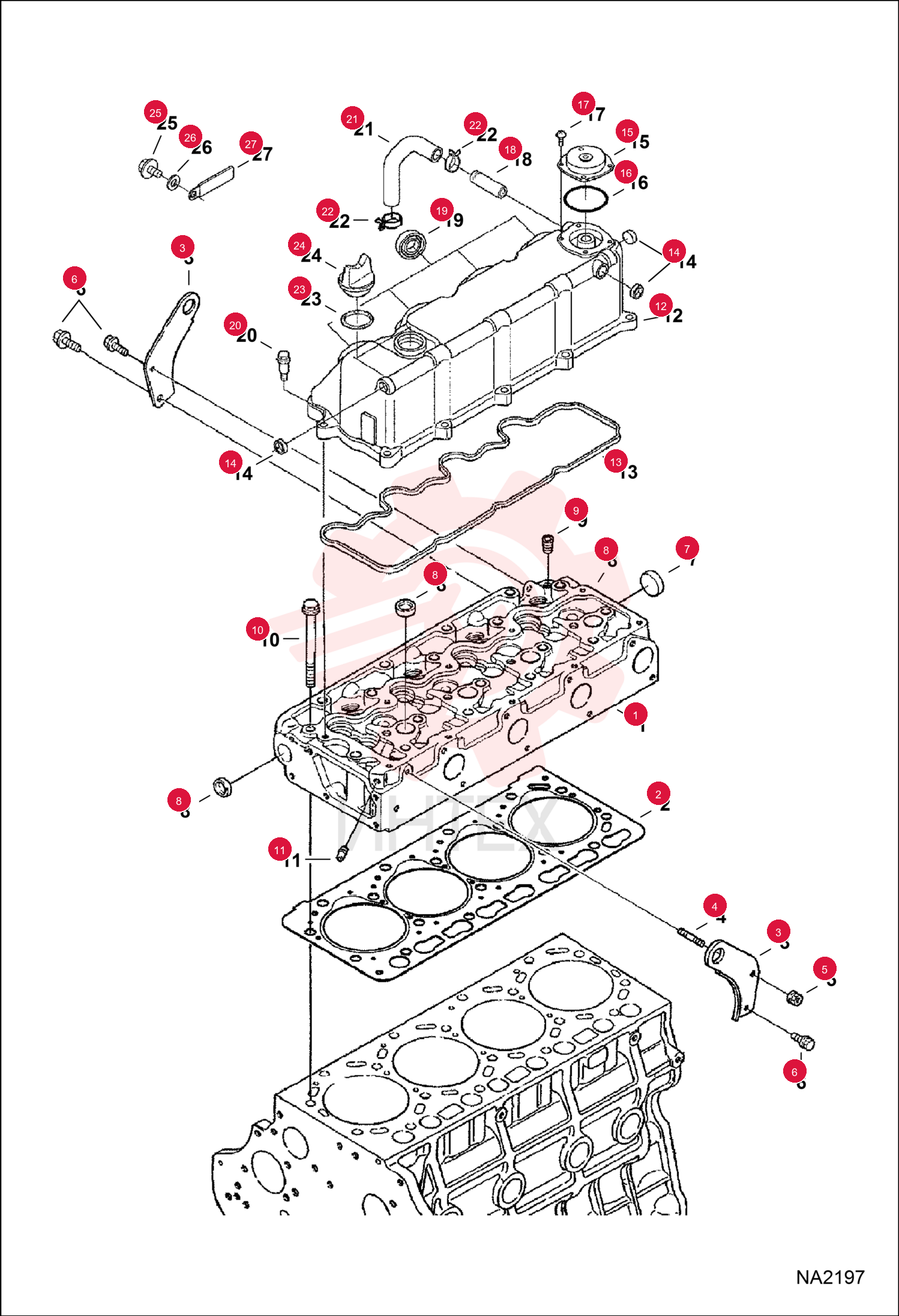 HEAD, CYL ENG 7020950