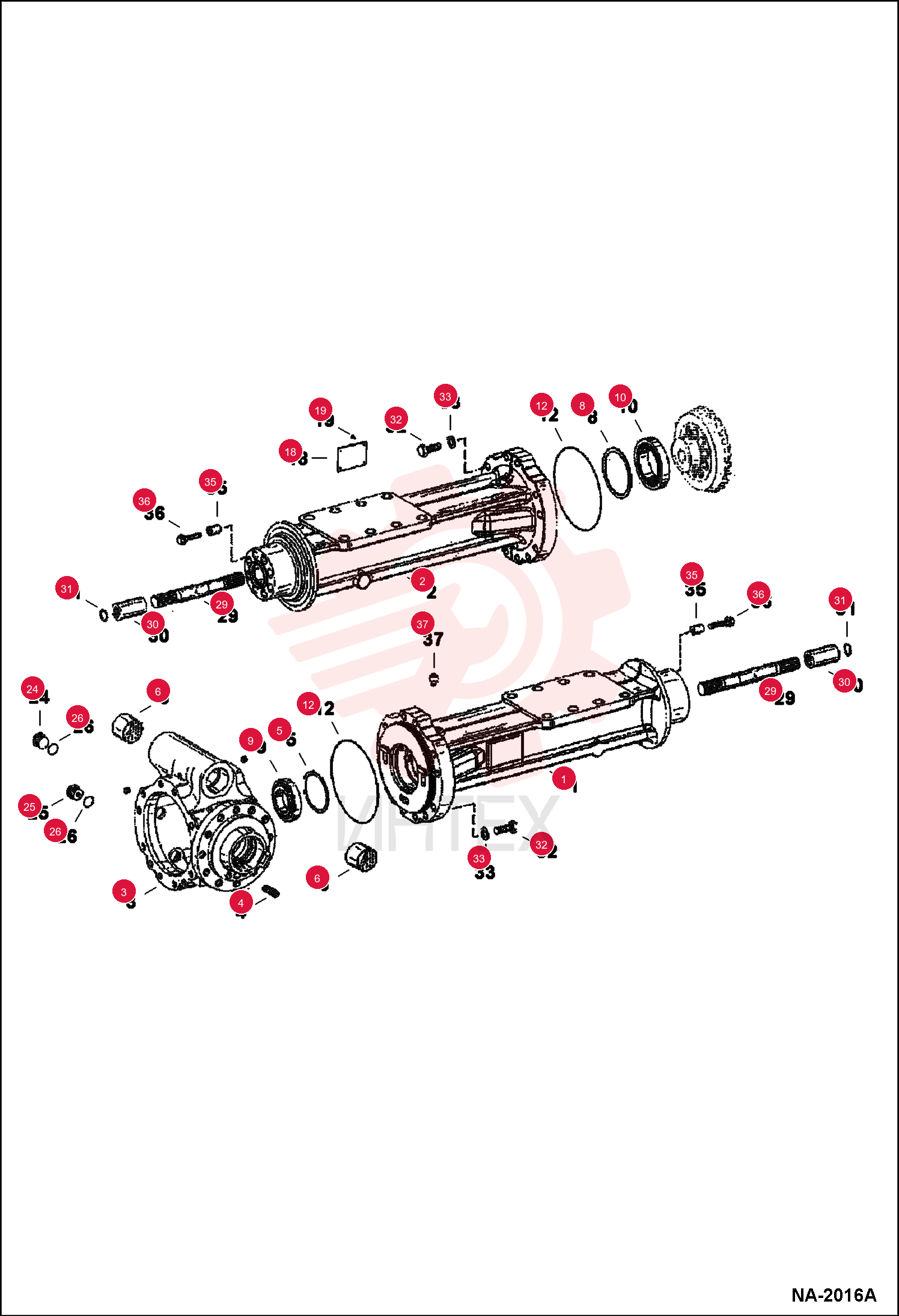HOUSING, AXLE 5904658833 (4)